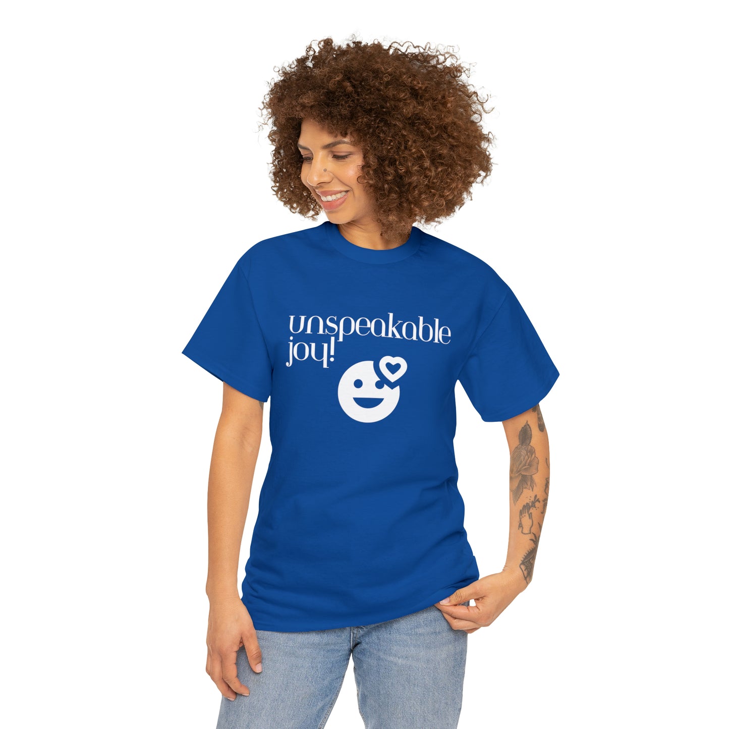 Unspeakable Joy Unisex Heavy Cotton Tee