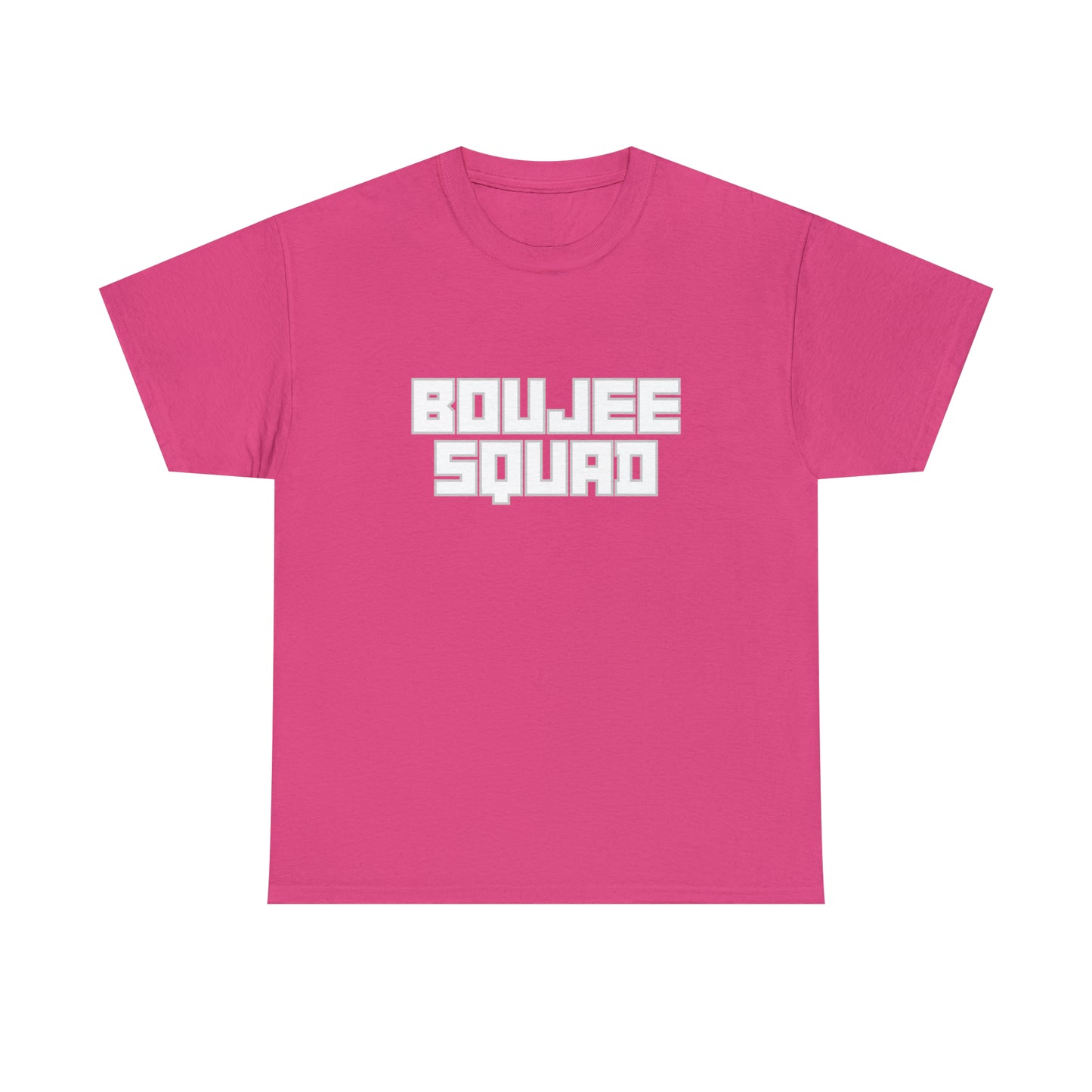 Boujee Squad Unisex Heavy Cotton Tee_WHT Print