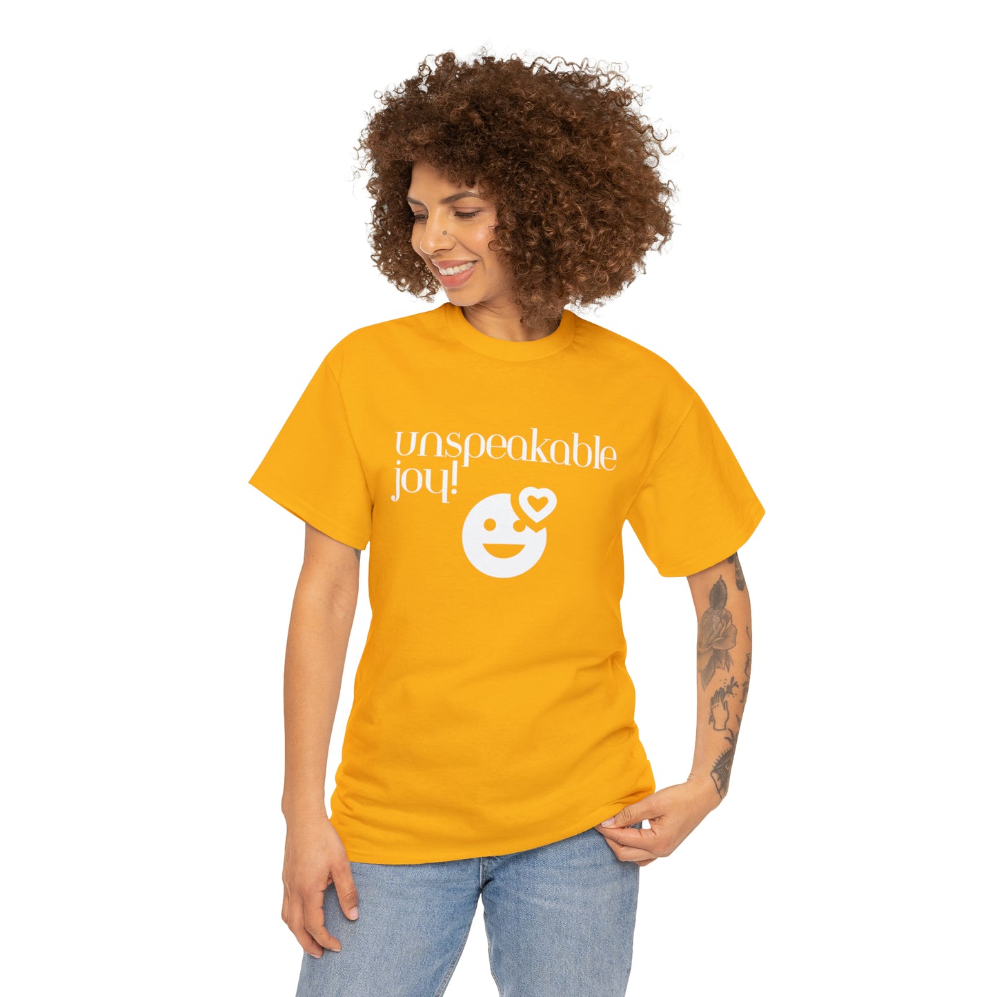 Unspeakable Joy Unisex Heavy Cotton Tee
