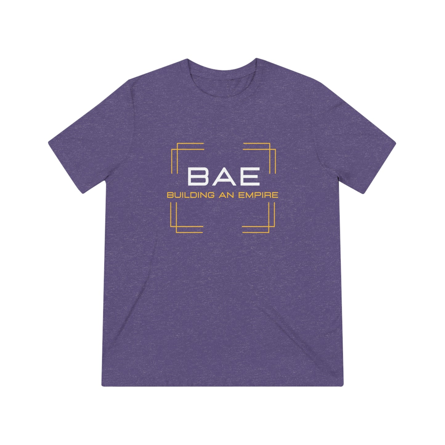 BAE Building An Empire SoftStyle Triblend Tee - WHT Print