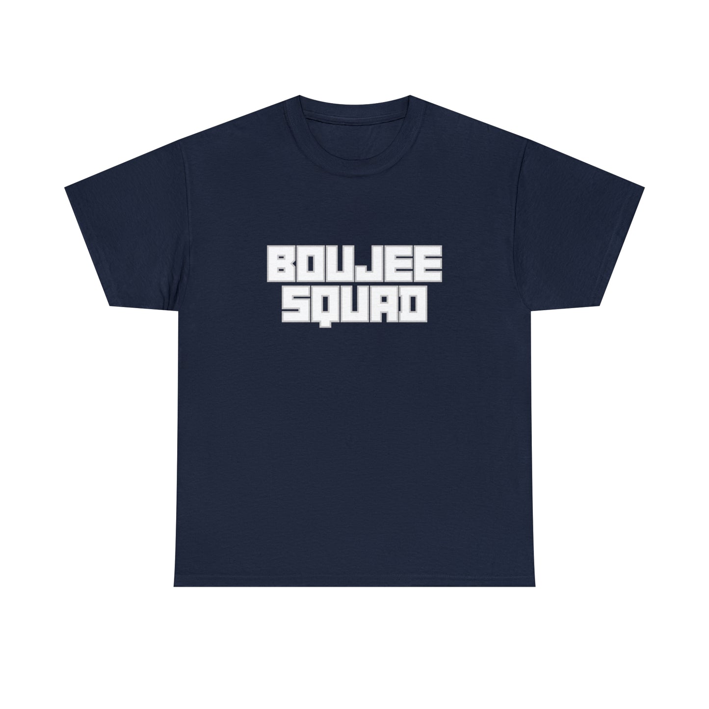 Boujee Squad Unisex Heavy Cotton Tee_WHT Print