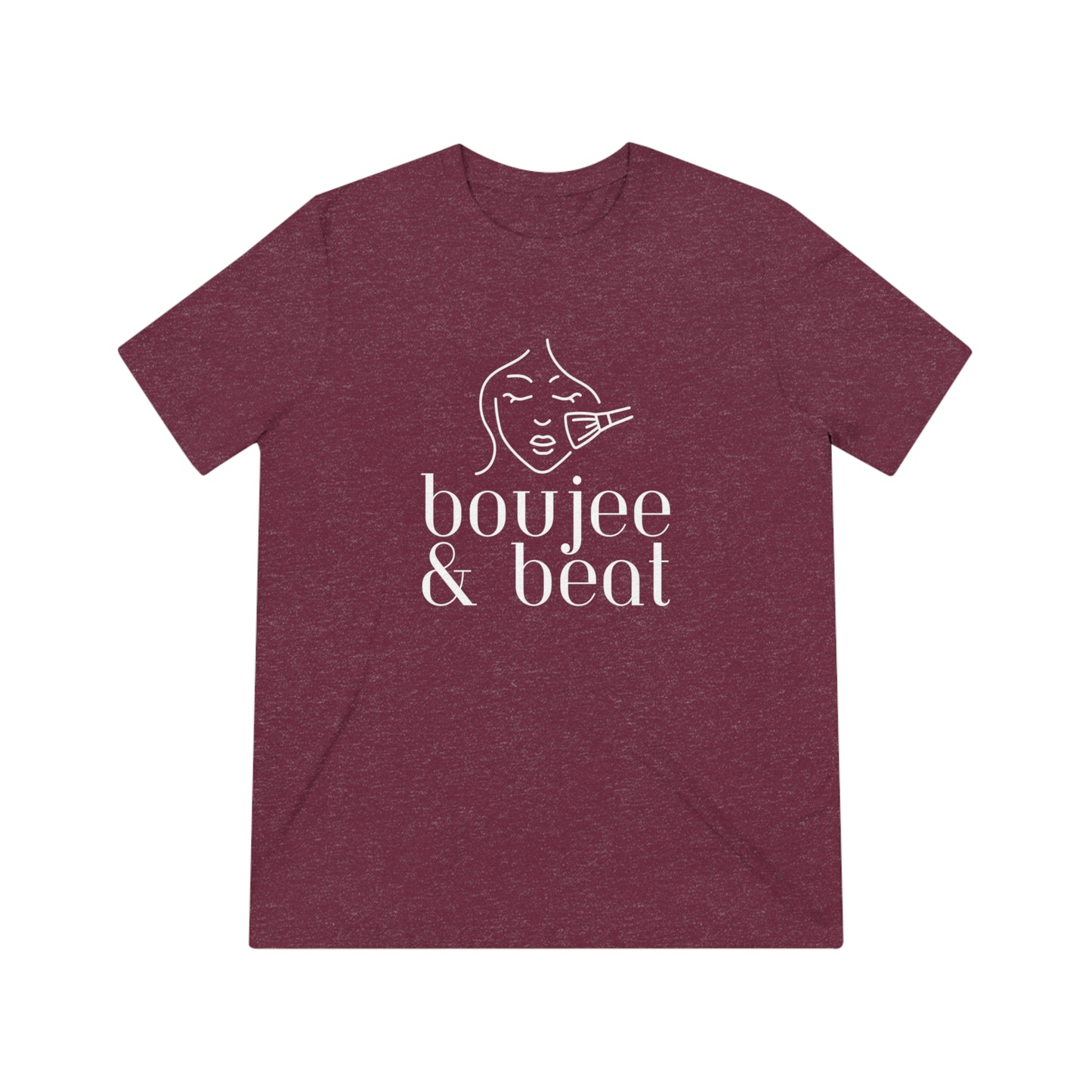 Boujee & Beat Make-up SoftStyle Triblend Tee