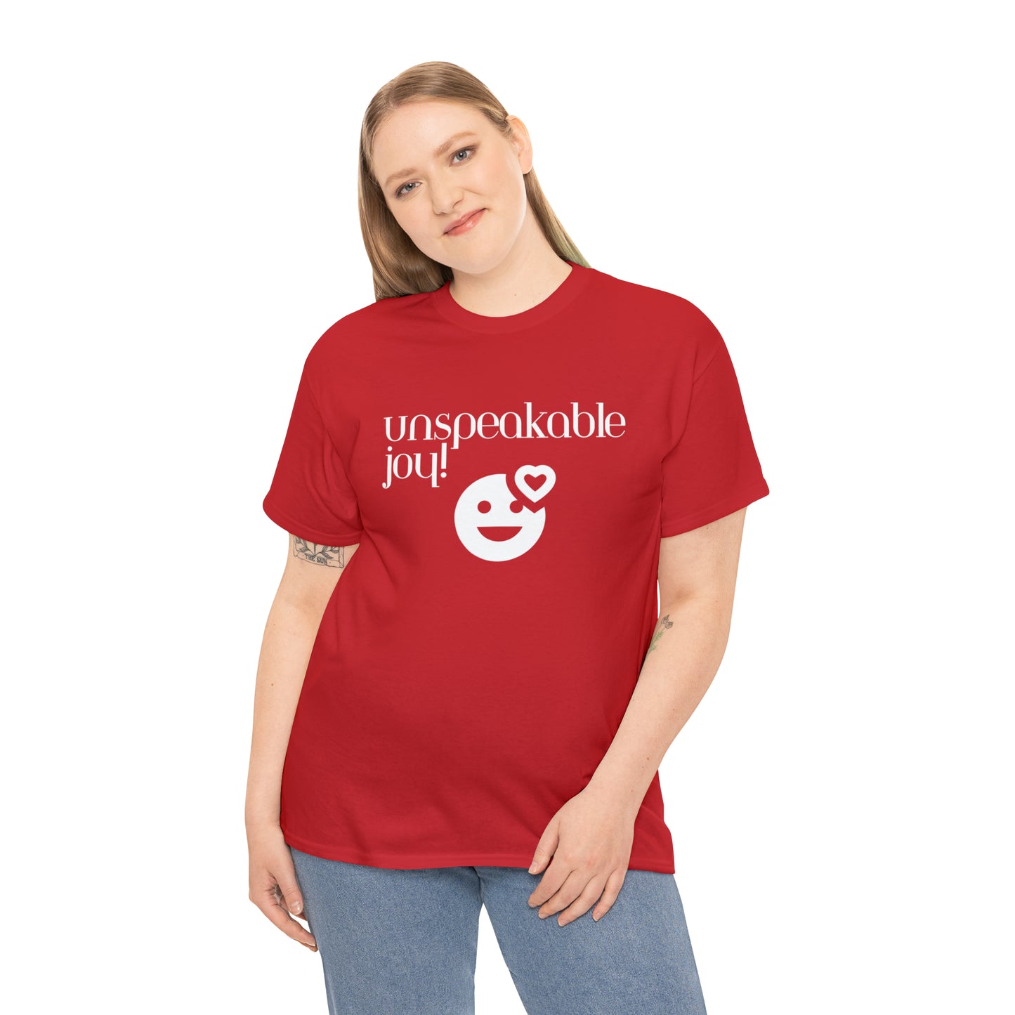 Unspeakable Joy Unisex Heavy Cotton Tee