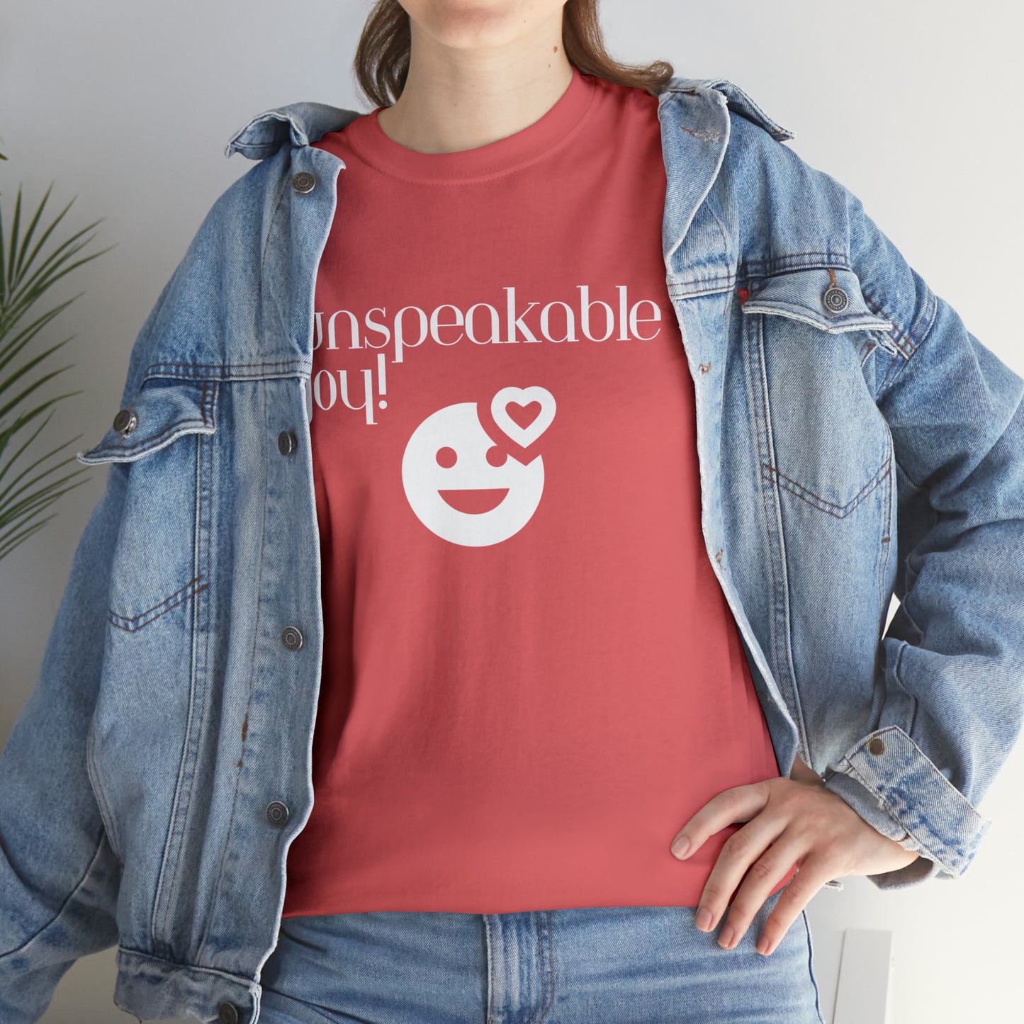 Unspeakable Joy Unisex Heavy Cotton Tee
