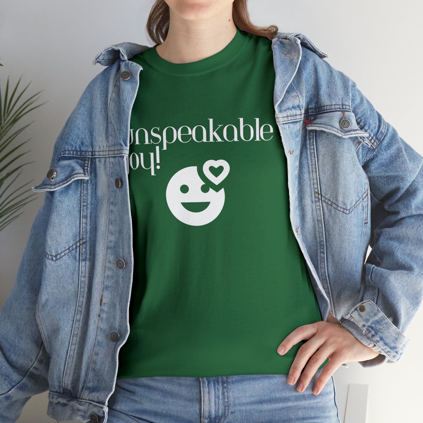 Unspeakable Joy Unisex Heavy Cotton Tee