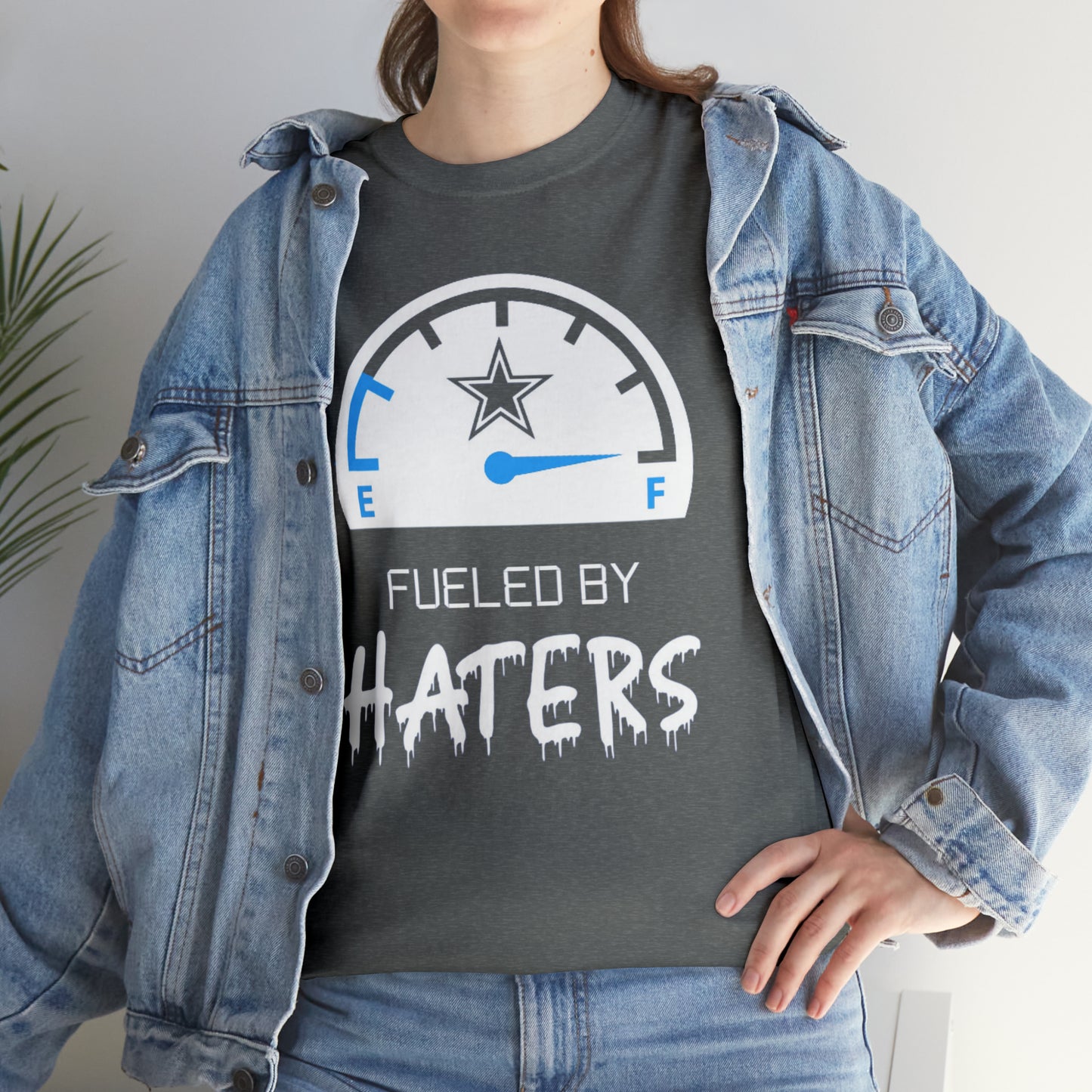 Fueled By Haters 2 - Cowboys Fan - Unisex Heavy Cotton Tee