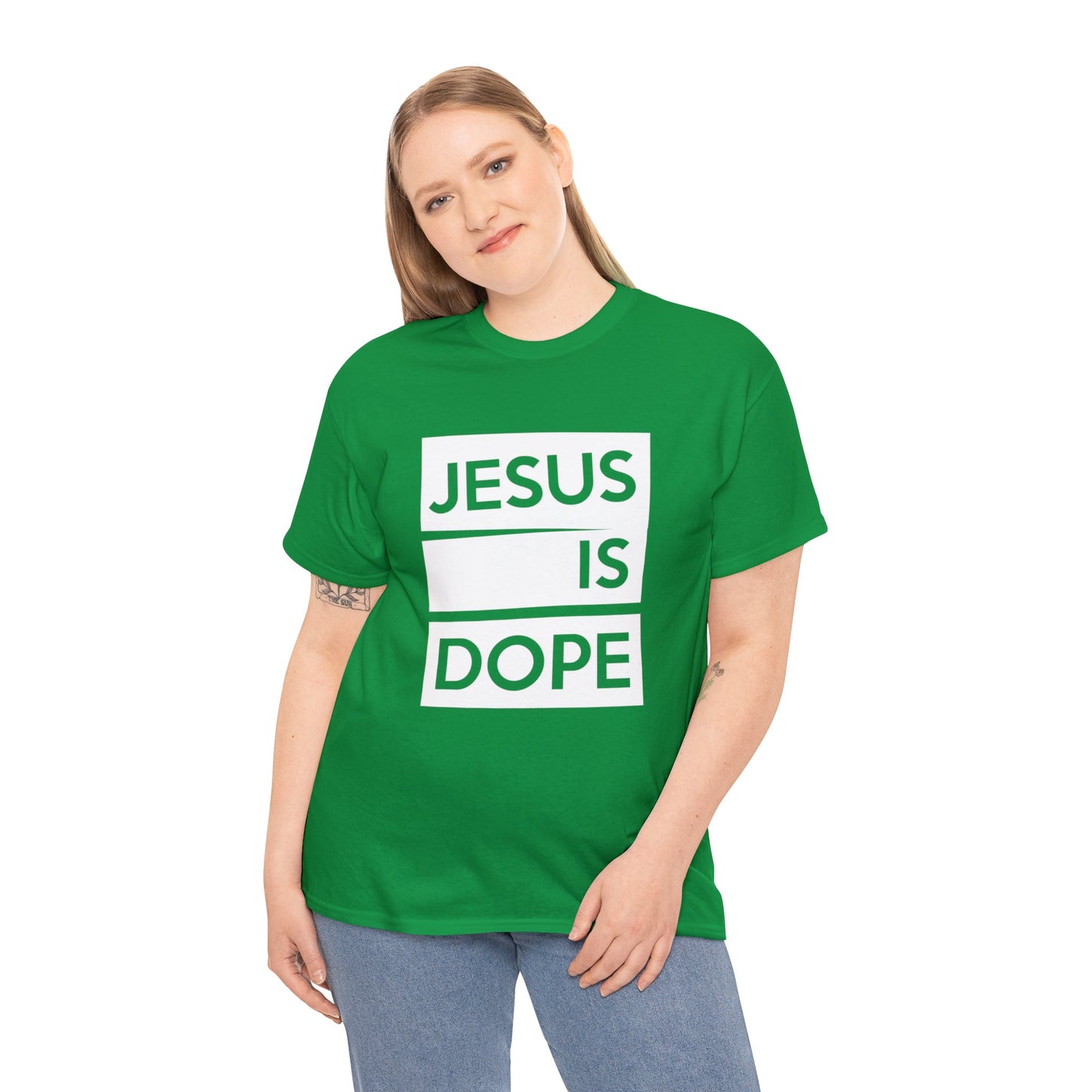 Jesus is Dope Unisex Heavy Cotton T-shirt