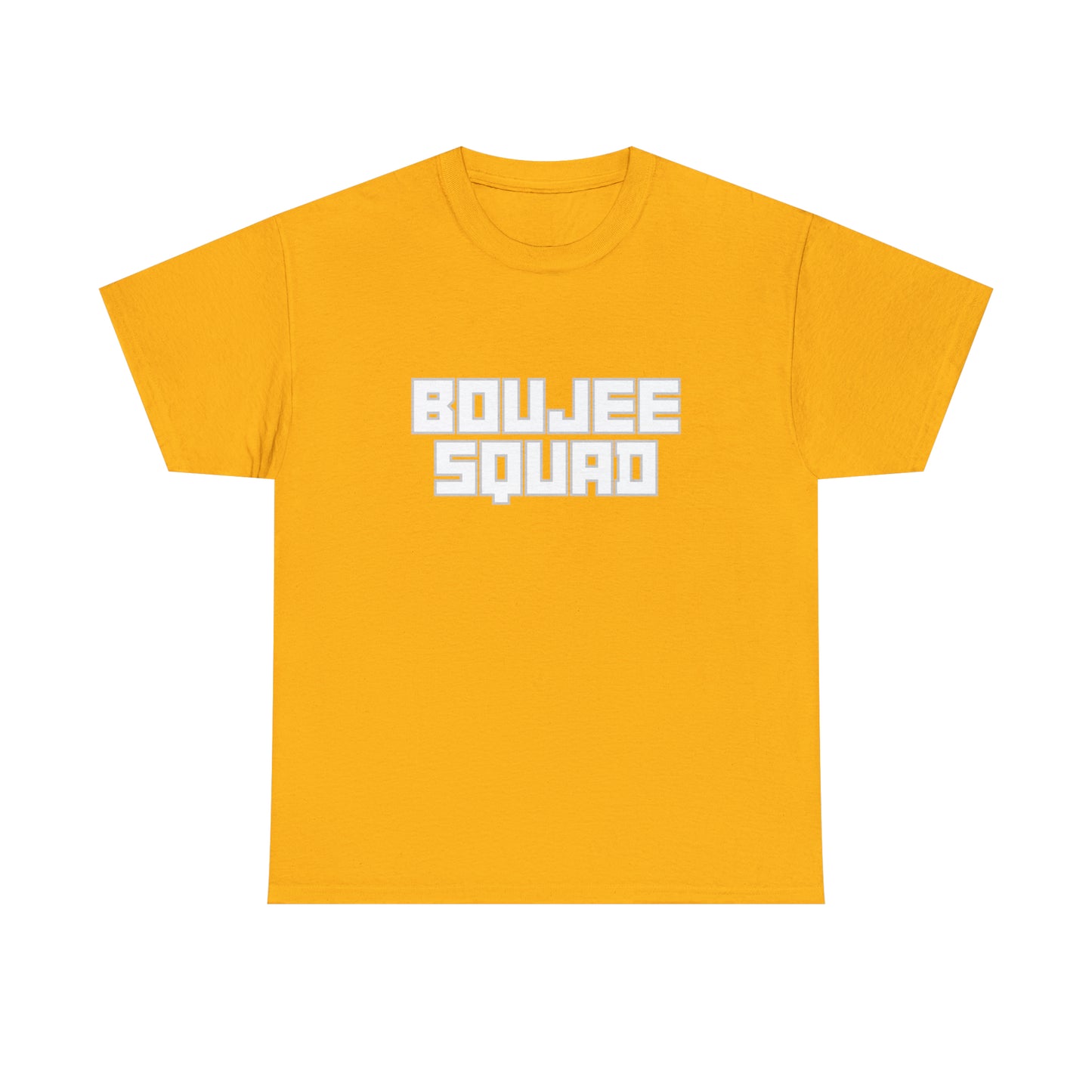 Boujee Squad Unisex Heavy Cotton Tee_WHT Print