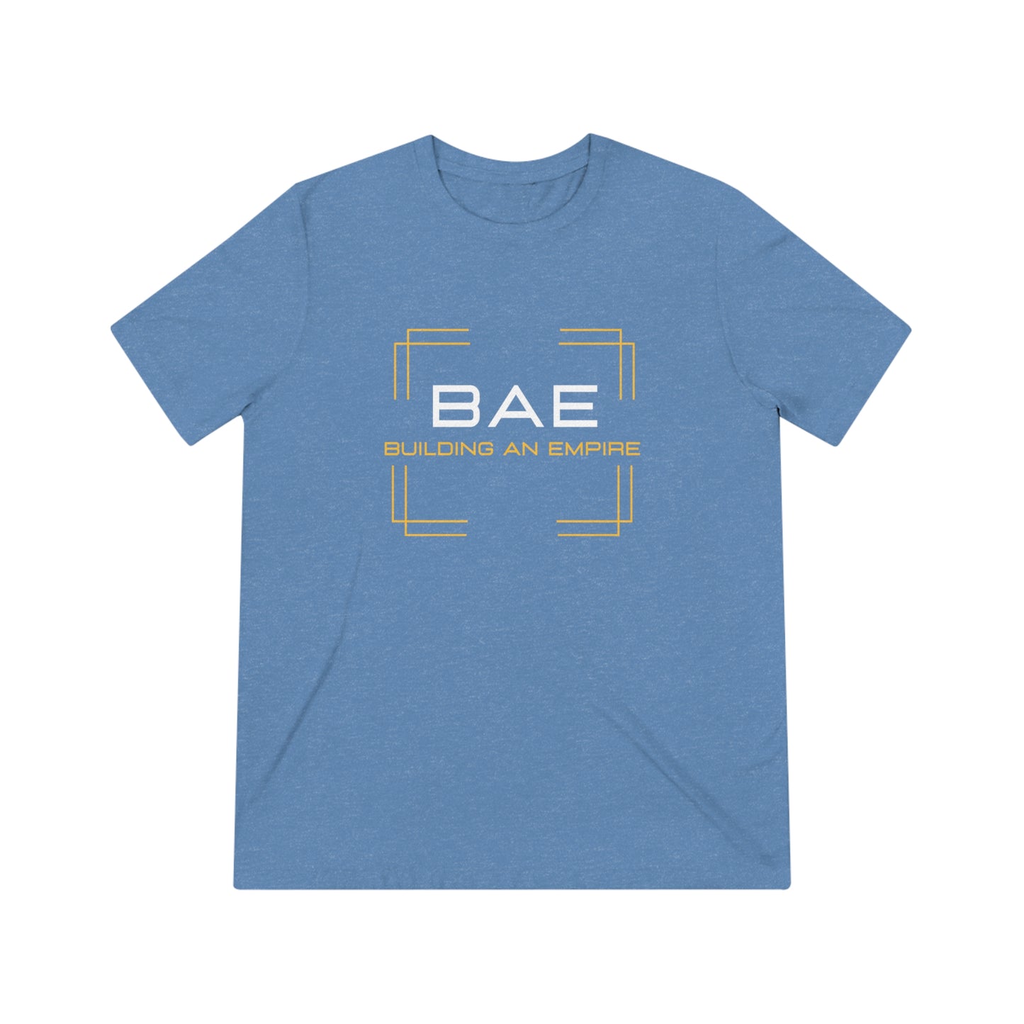 BAE Building An Empire SoftStyle Triblend Tee - WHT Print