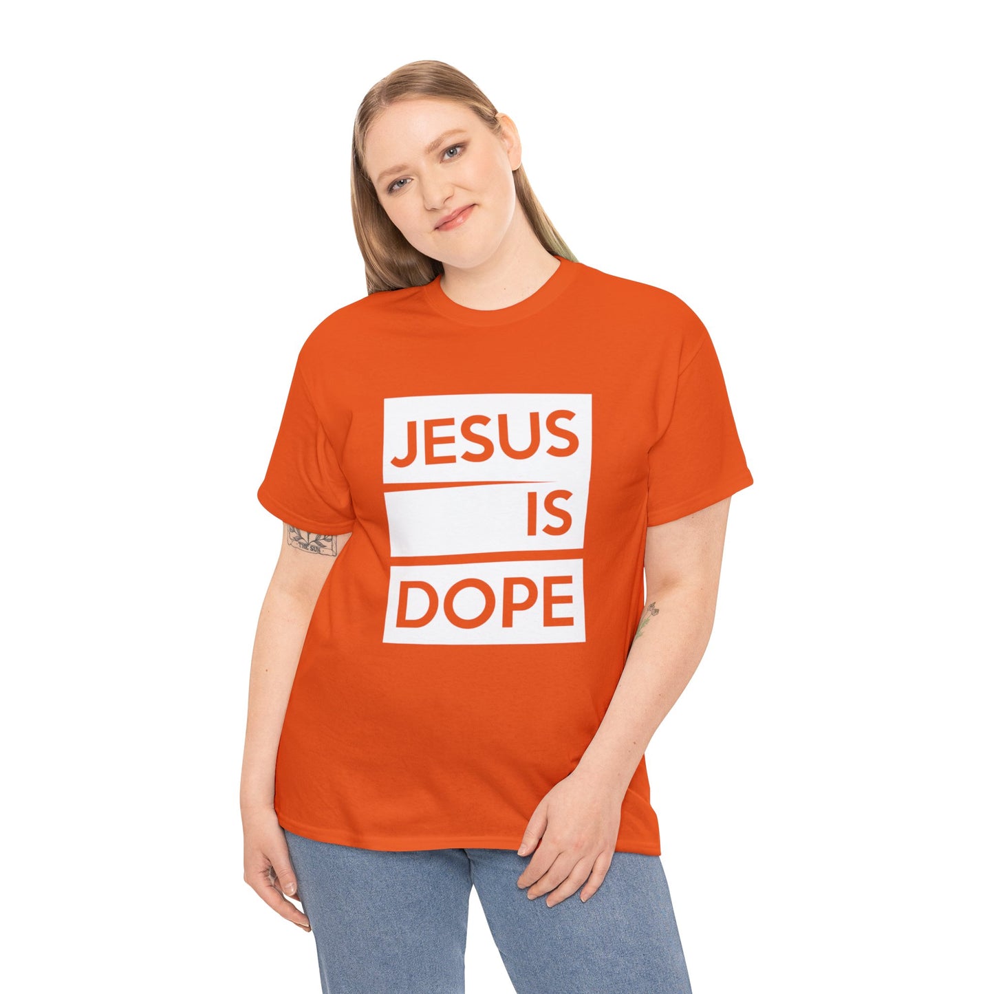 Jesus is Dope Unisex Heavy Cotton T-shirt