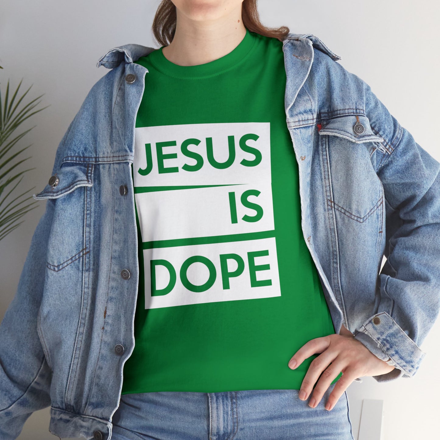 Jesus is Dope Unisex Heavy Cotton T-shirt