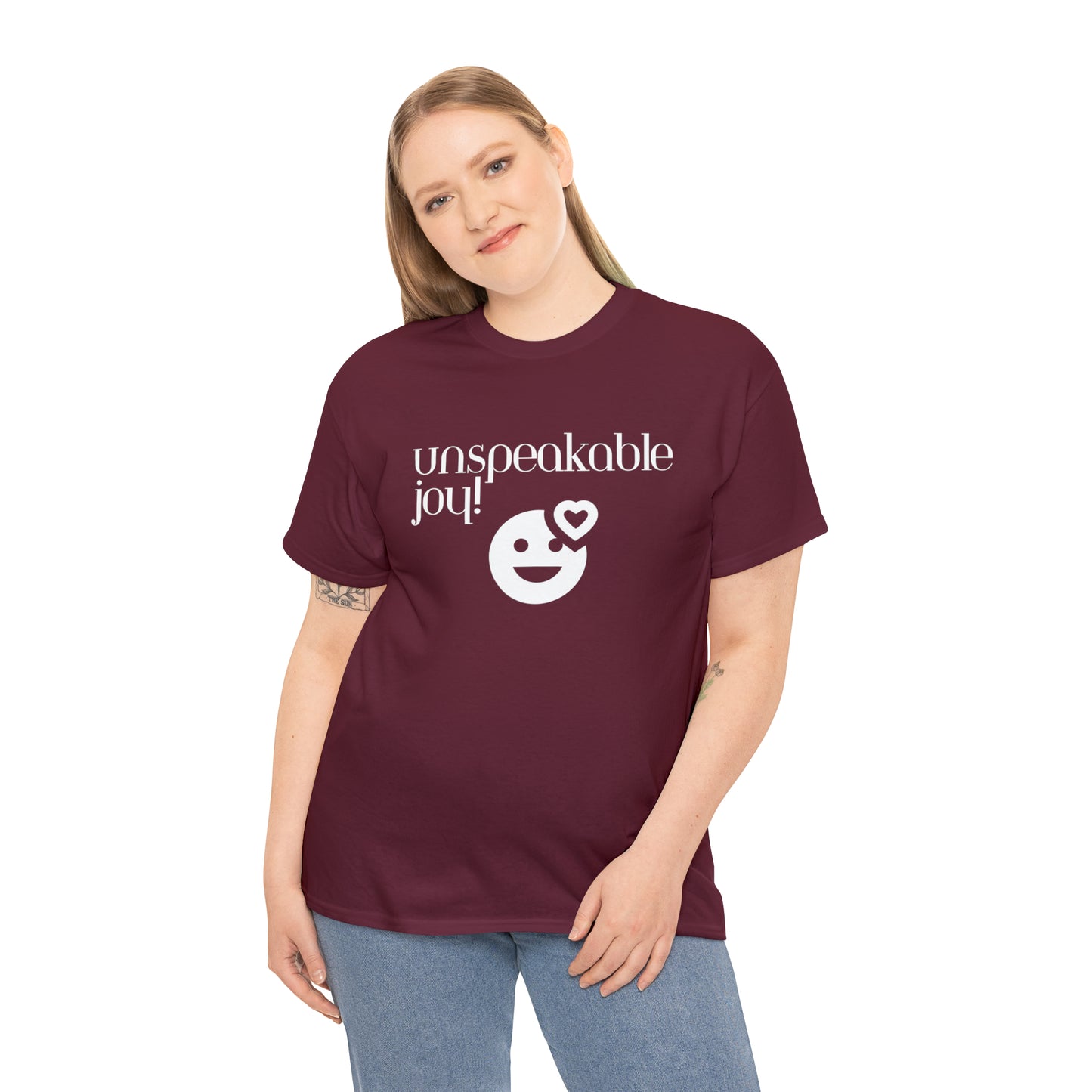 Unspeakable Joy Unisex Heavy Cotton Tee
