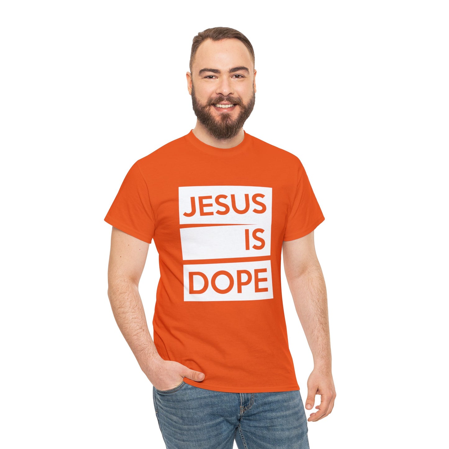 Jesus is Dope Unisex Heavy Cotton T-shirt