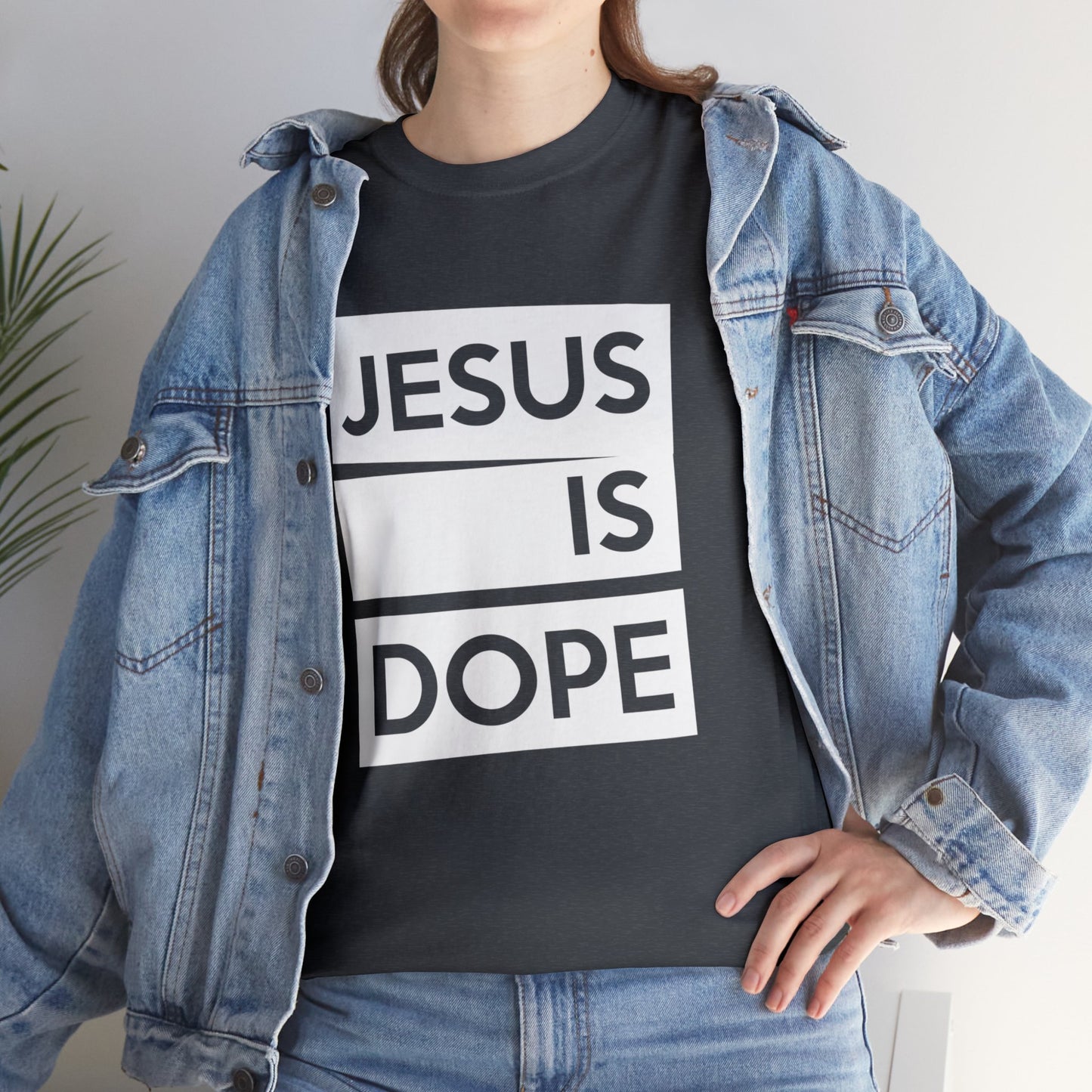 Jesus is Dope Unisex Heavy Cotton T-shirt