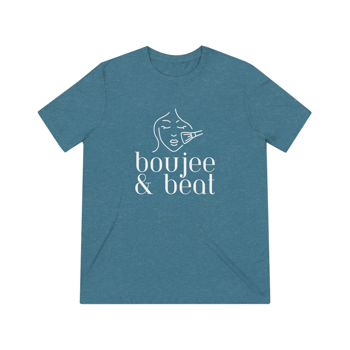 Boujee & Beat Make-up SoftStyle Triblend Tee