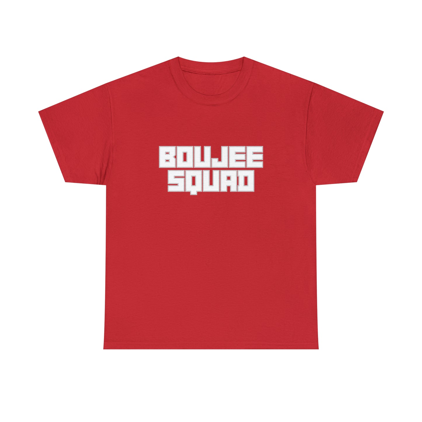Boujee Squad Unisex Heavy Cotton Tee_WHT Print