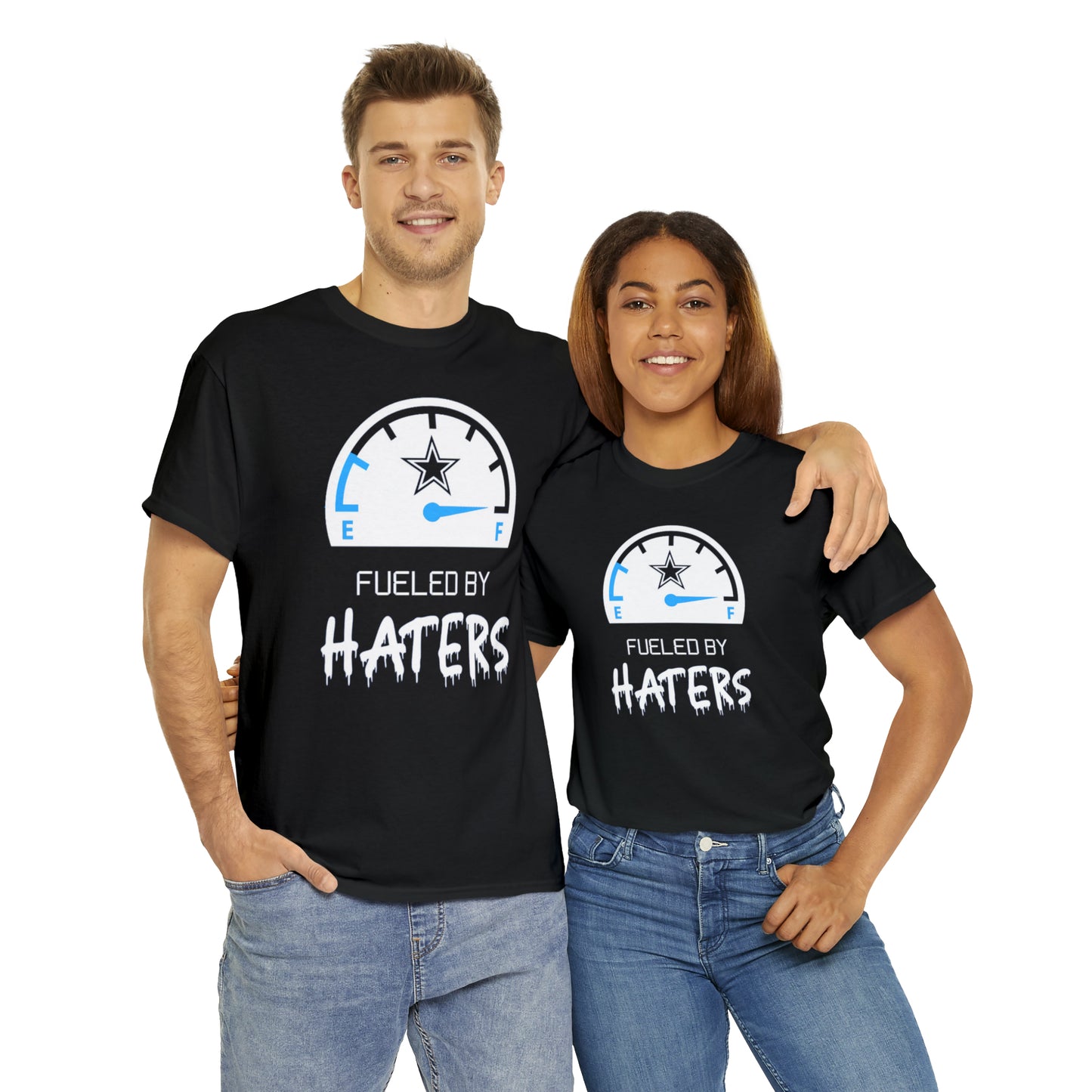 Fueled By Haters 2 - Cowboys Fan - Unisex Heavy Cotton Tee