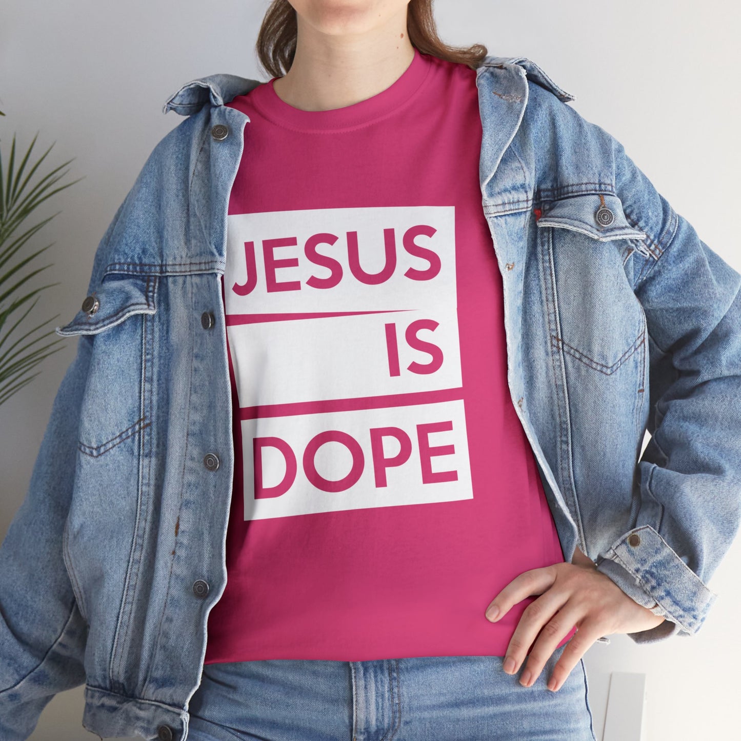 Jesus is Dope Unisex Heavy Cotton T-shirt