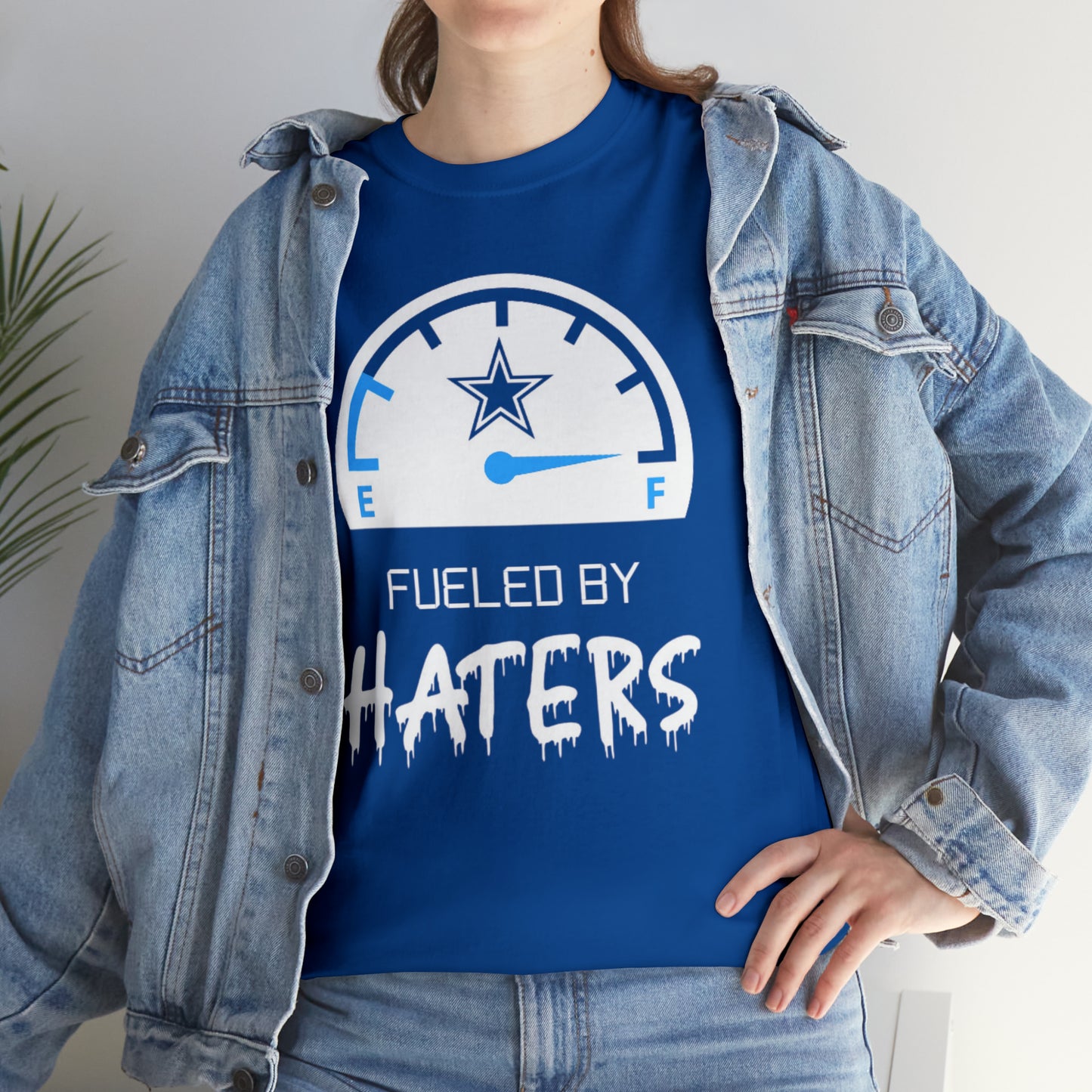 Fueled By Haters 2 - Cowboys Fan - Unisex Heavy Cotton Tee