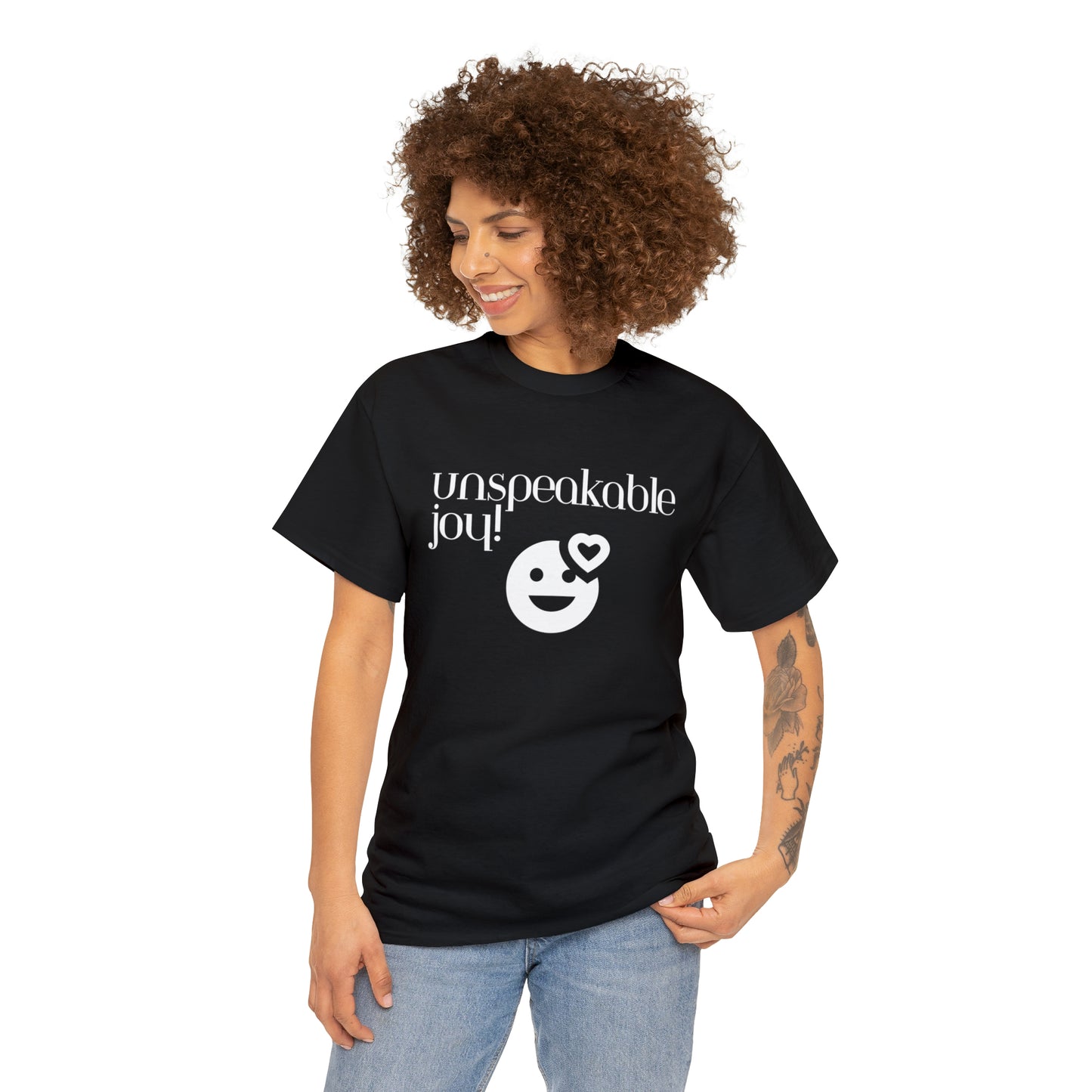 Unspeakable Joy Unisex Heavy Cotton Tee