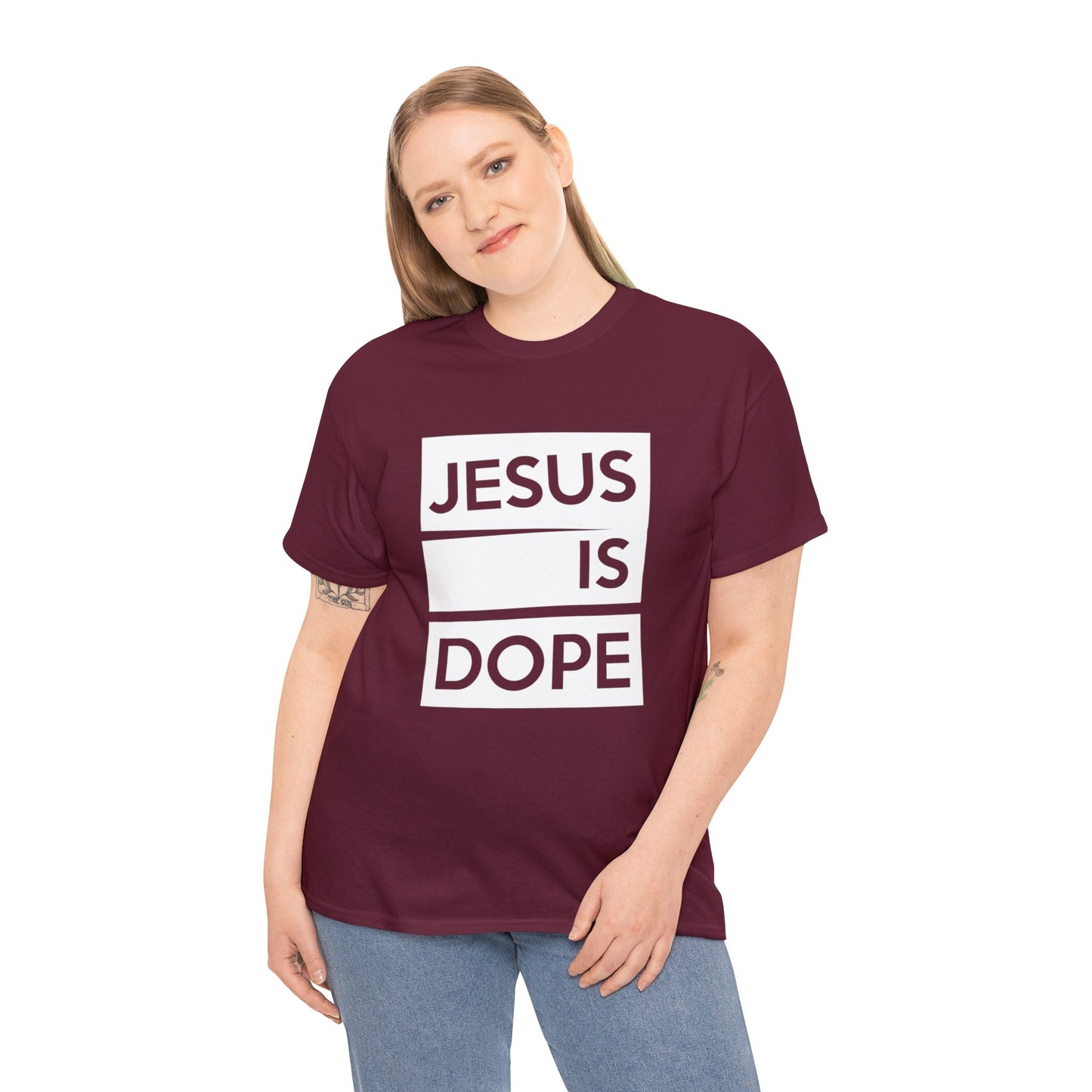 Jesus is Dope Unisex Heavy Cotton T-shirt