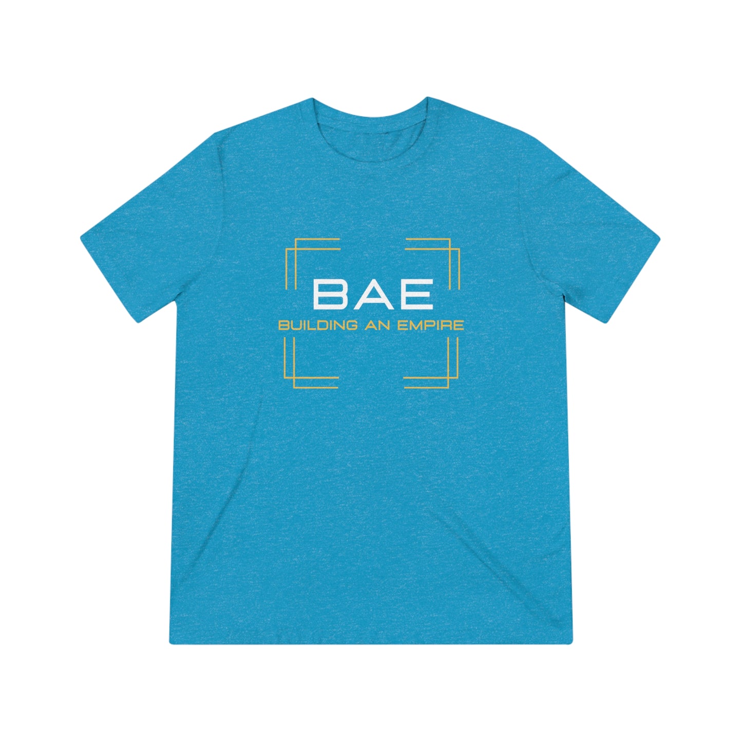 BAE Building An Empire SoftStyle Triblend Tee - WHT Print