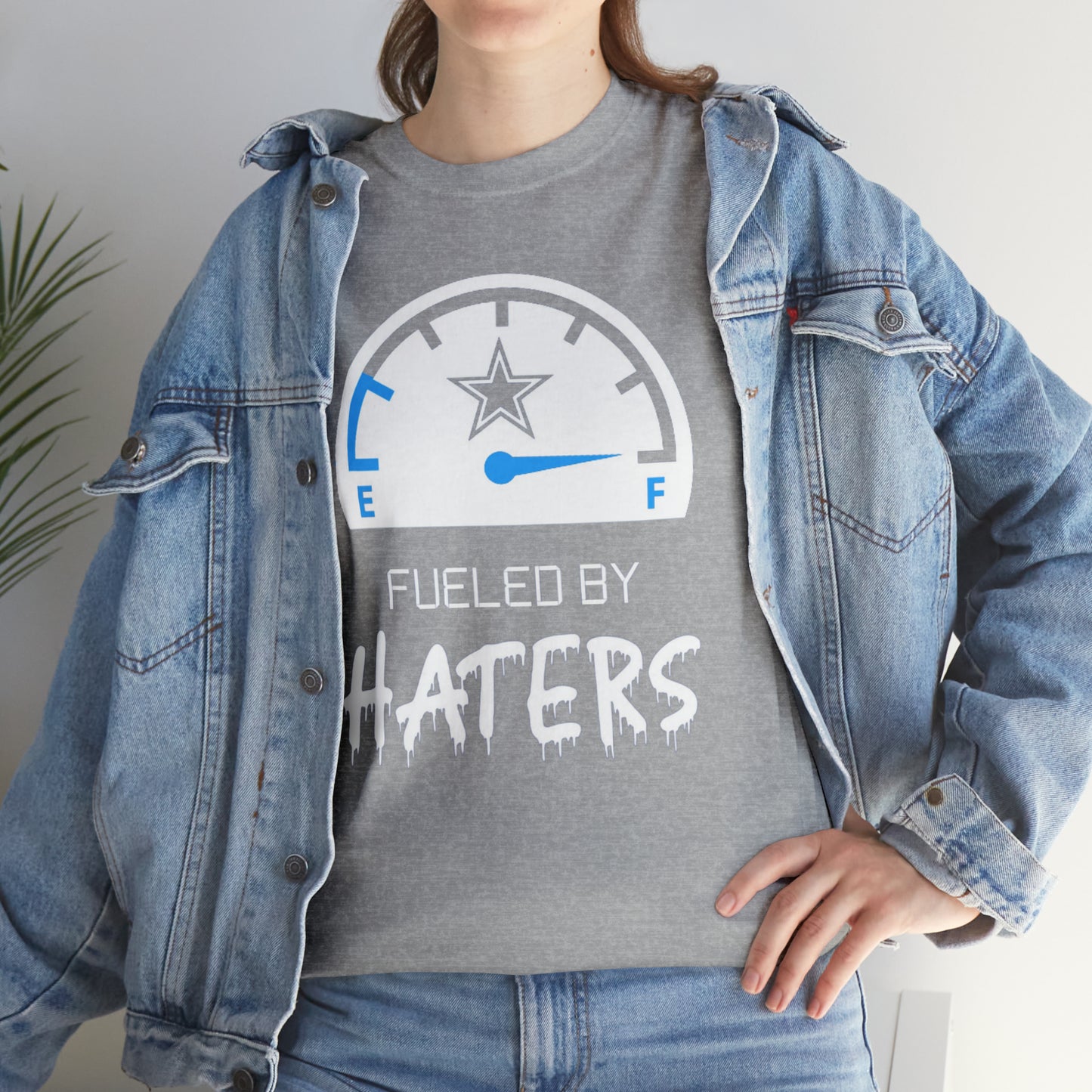 Fueled By Haters 2 - Cowboys Fan - Unisex Heavy Cotton Tee