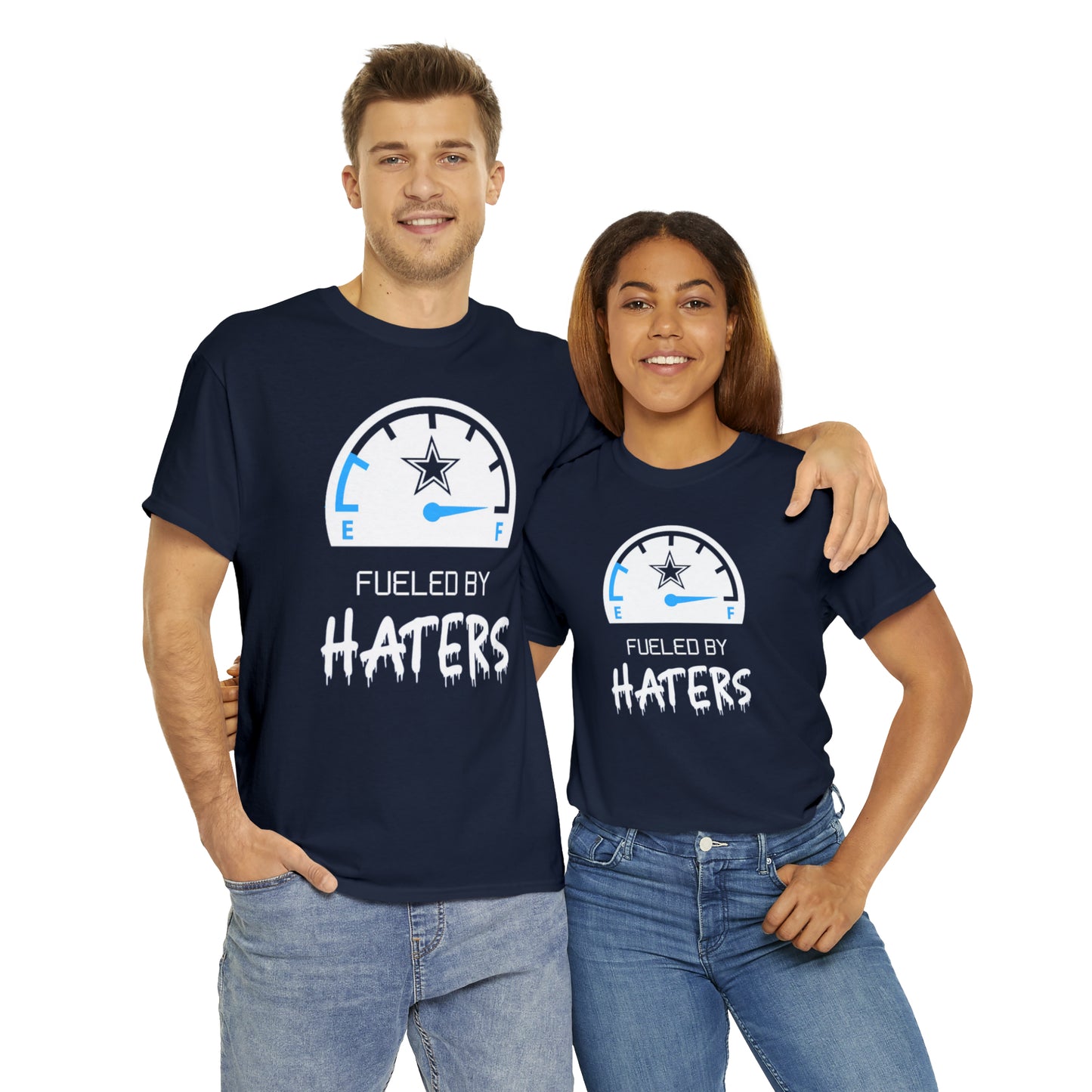 Fueled By Haters 2 - Cowboys Fan - Unisex Heavy Cotton Tee
