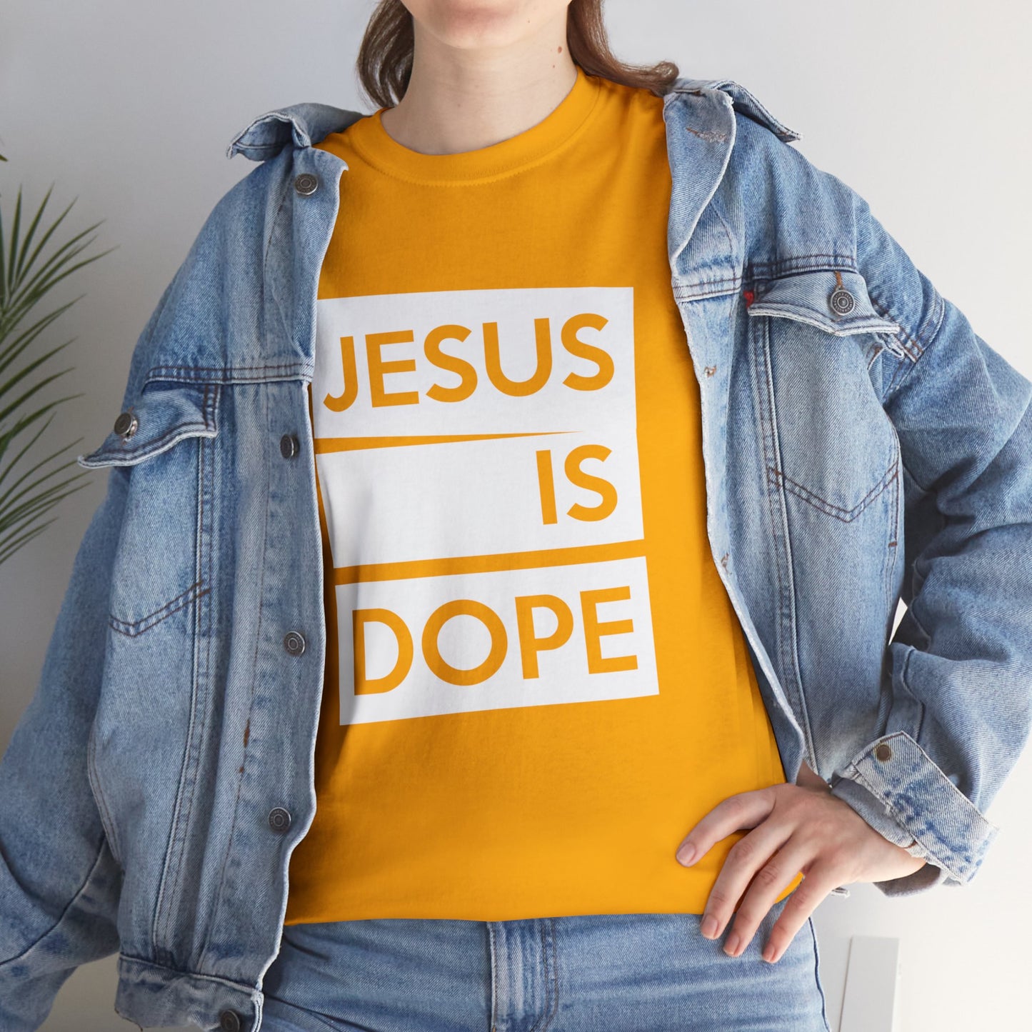 Jesus is Dope Unisex Heavy Cotton T-shirt