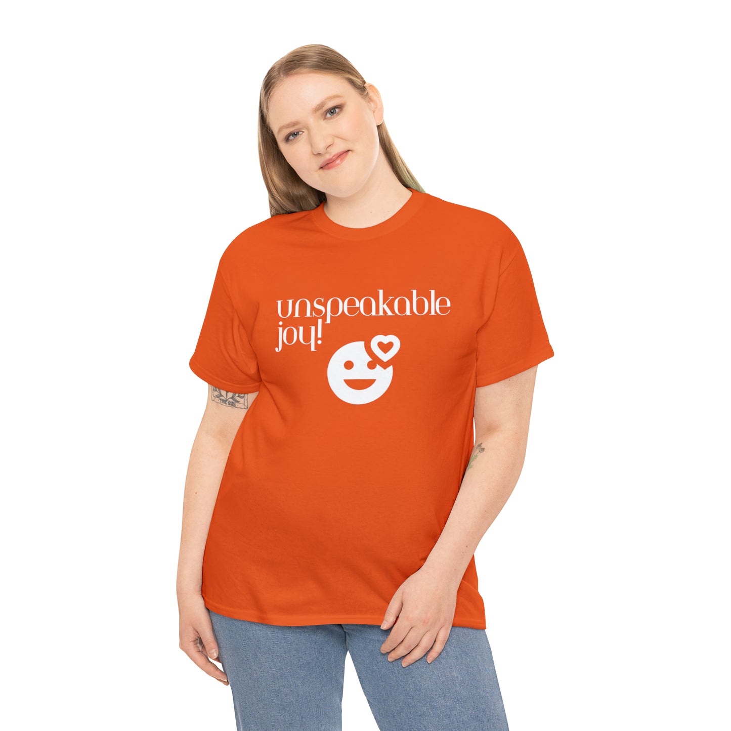 Unspeakable Joy Unisex Heavy Cotton Tee