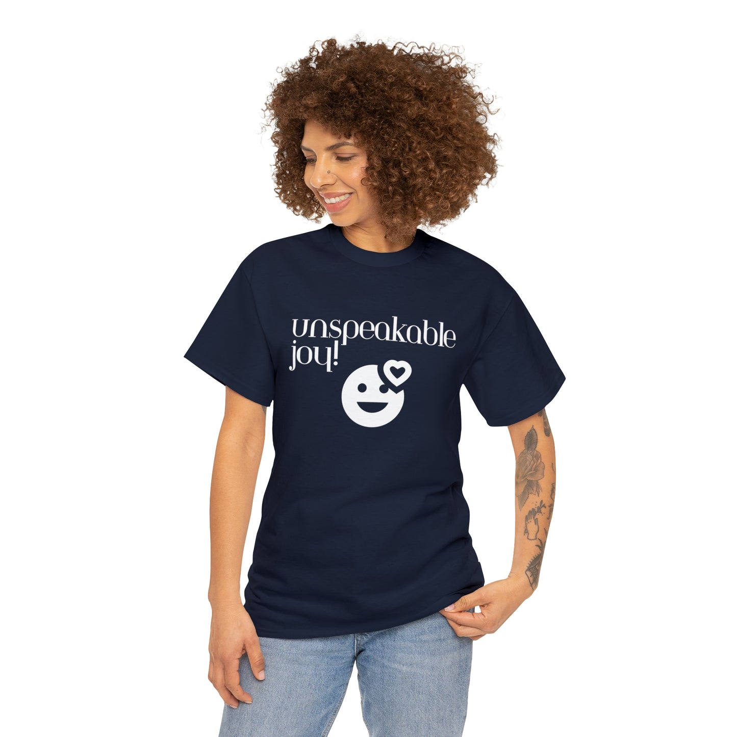 Unspeakable Joy Unisex Heavy Cotton Tee