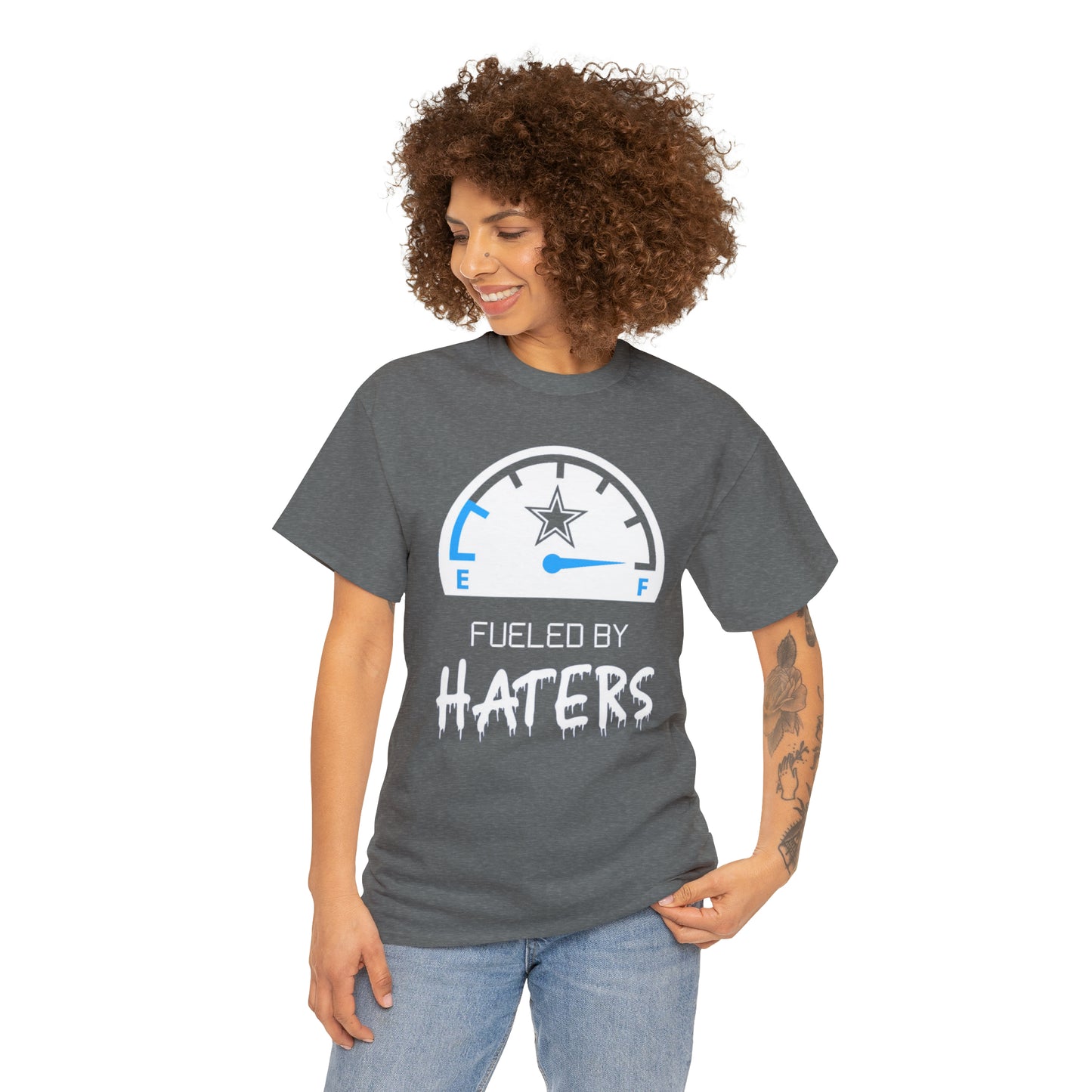 Fueled By Haters 2 - Cowboys Fan - Unisex Heavy Cotton Tee