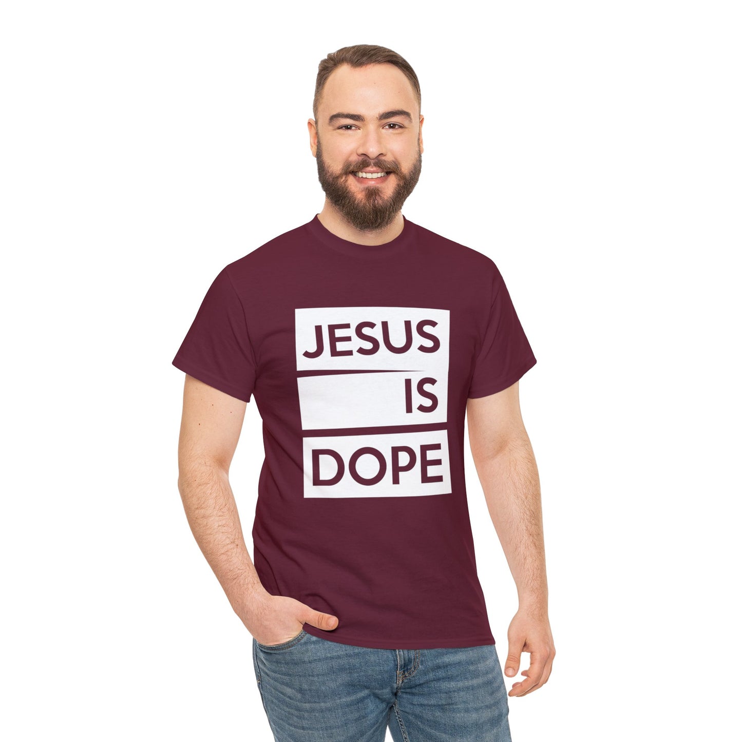 Jesus is Dope Unisex Heavy Cotton T-shirt