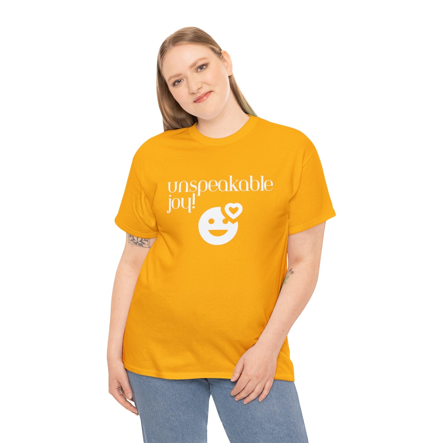 Unspeakable Joy Unisex Heavy Cotton Tee