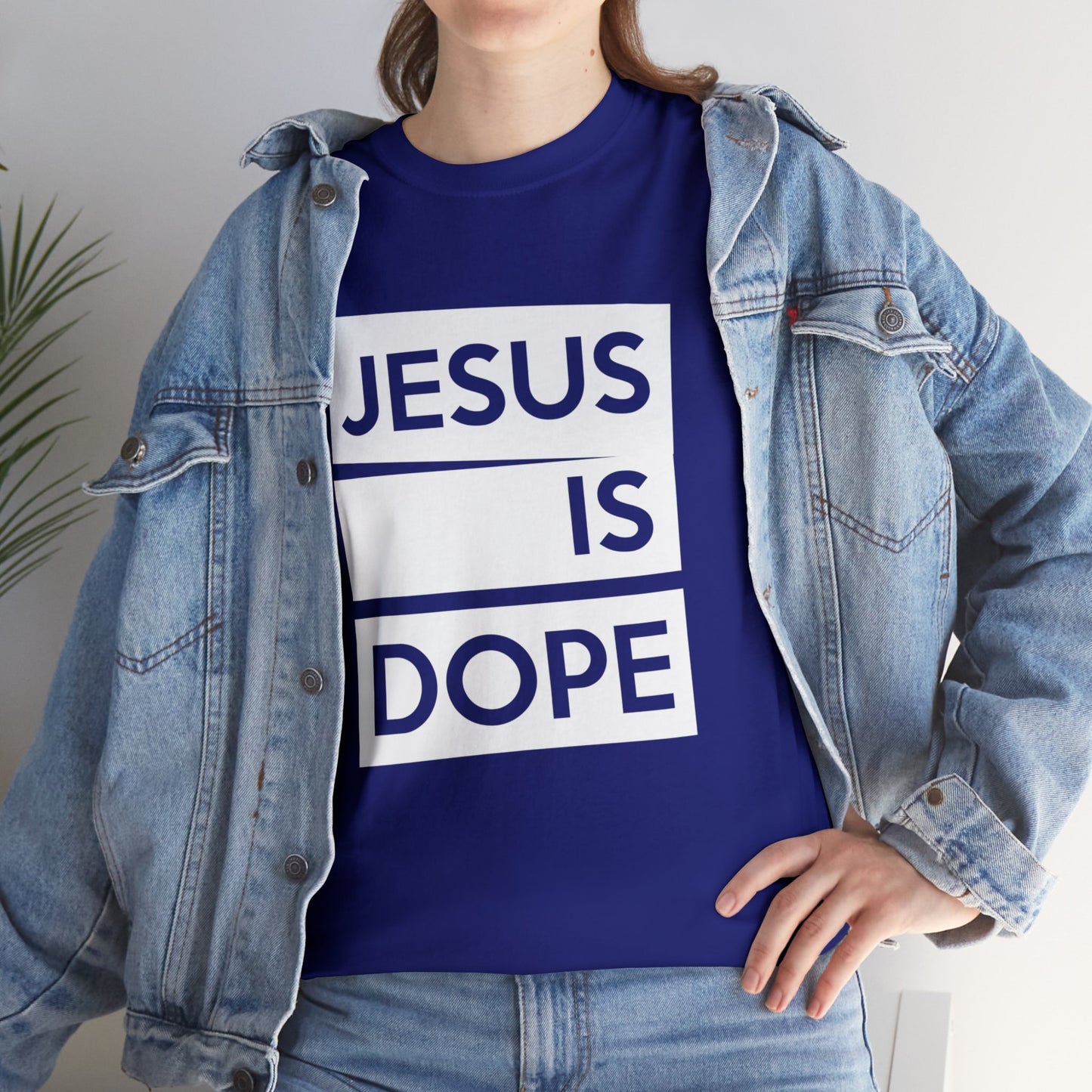 Jesus is Dope Unisex Heavy Cotton T-shirt