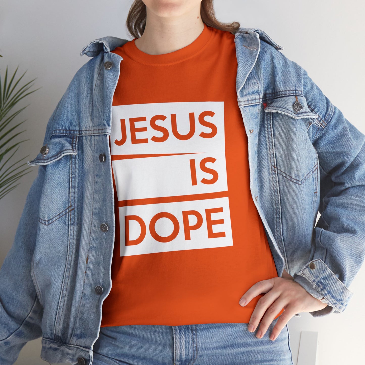 Jesus is Dope Unisex Heavy Cotton T-shirt