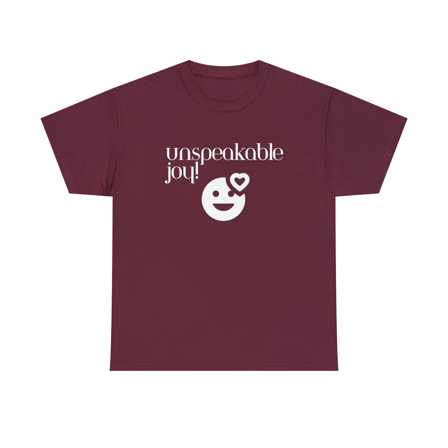 Unspeakable Joy Unisex Heavy Cotton Tee