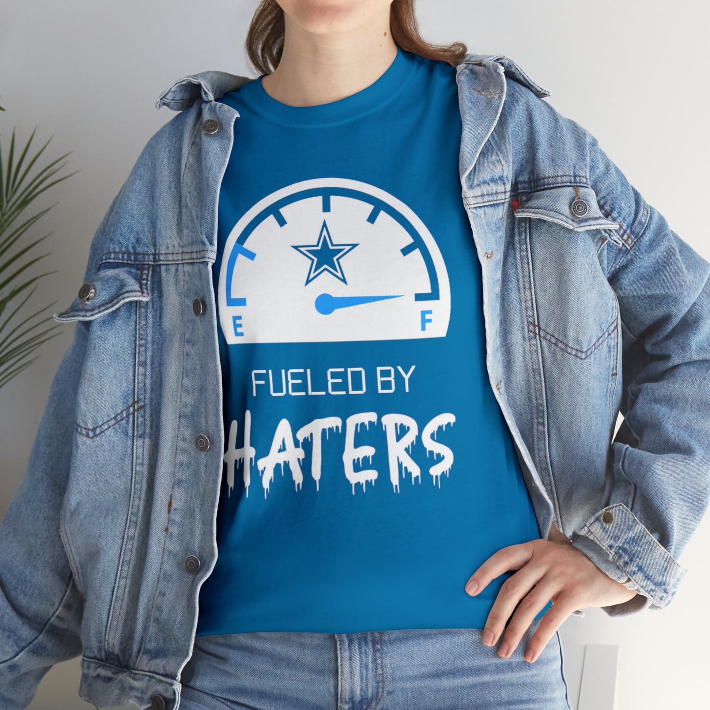 Fueled By Haters 2 - Cowboys Fan - Unisex Heavy Cotton Tee
