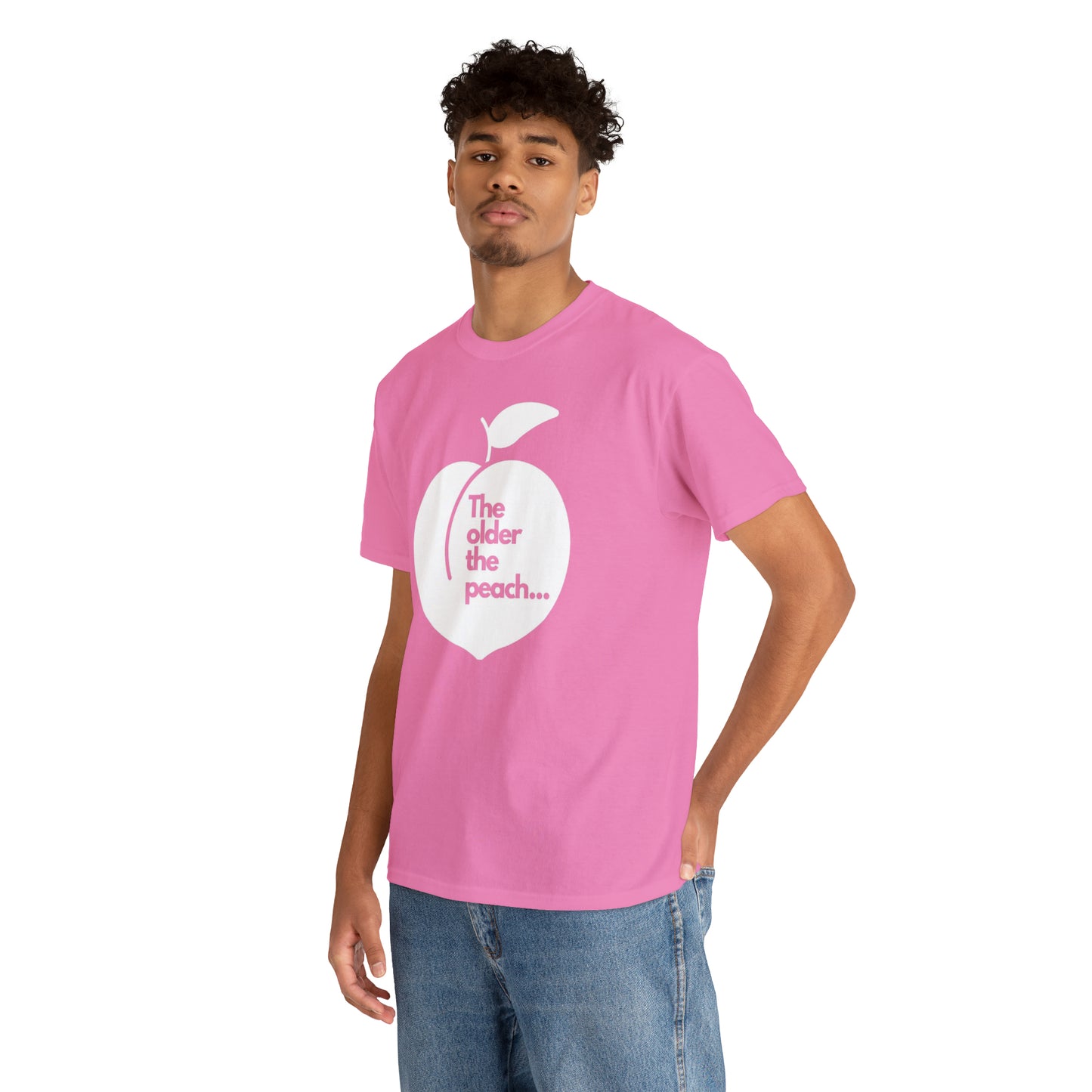 The Older the Peach ... Unisex Heavy Cotton Tee