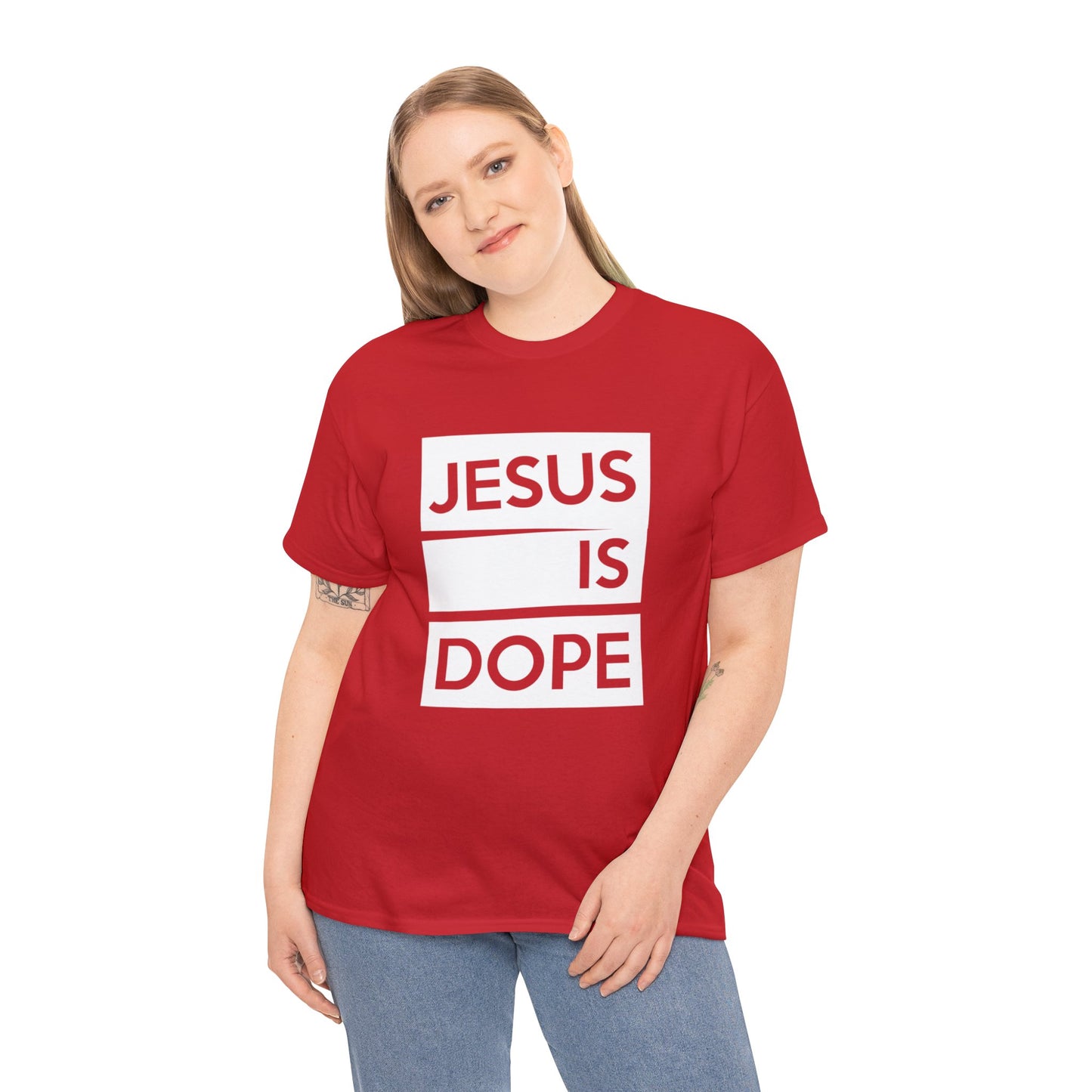Jesus is Dope Unisex Heavy Cotton T-shirt