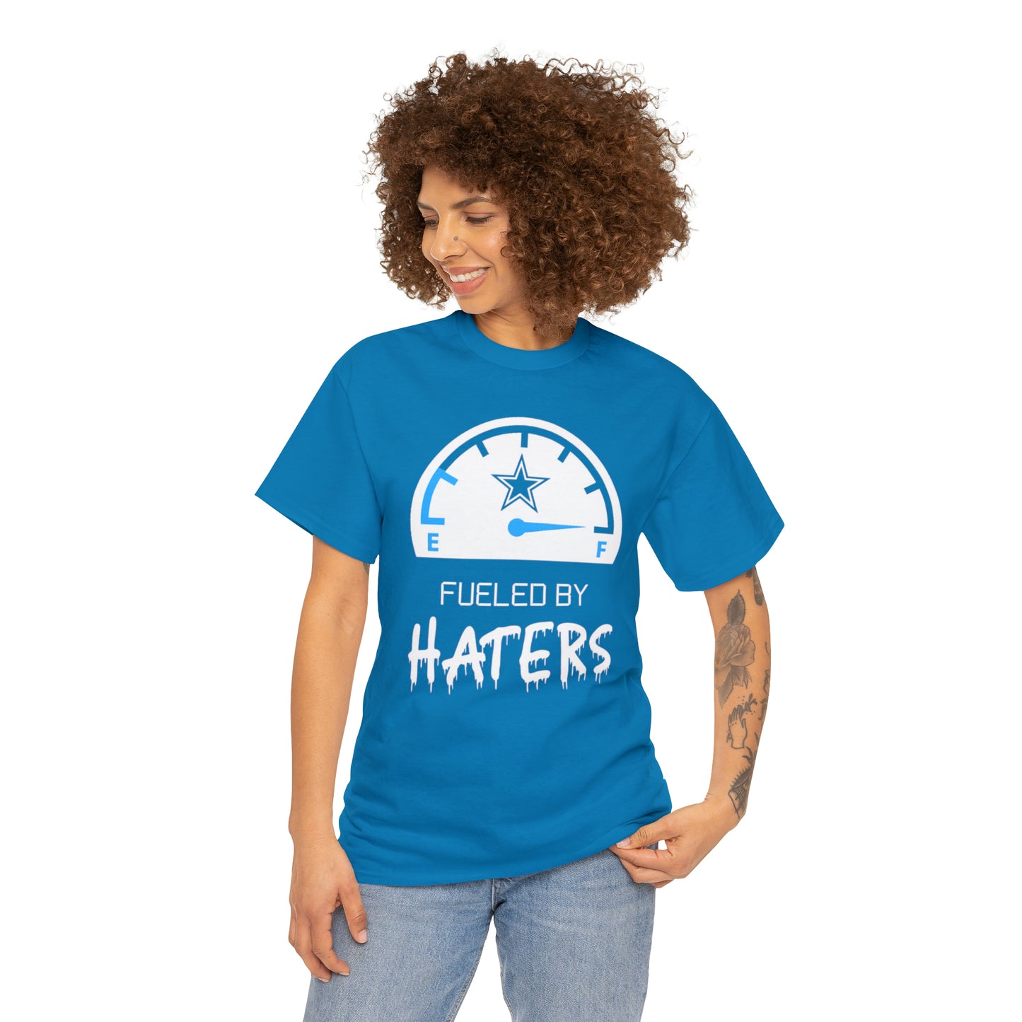 Fueled By Haters 2 - Cowboys Fan - Unisex Heavy Cotton Tee