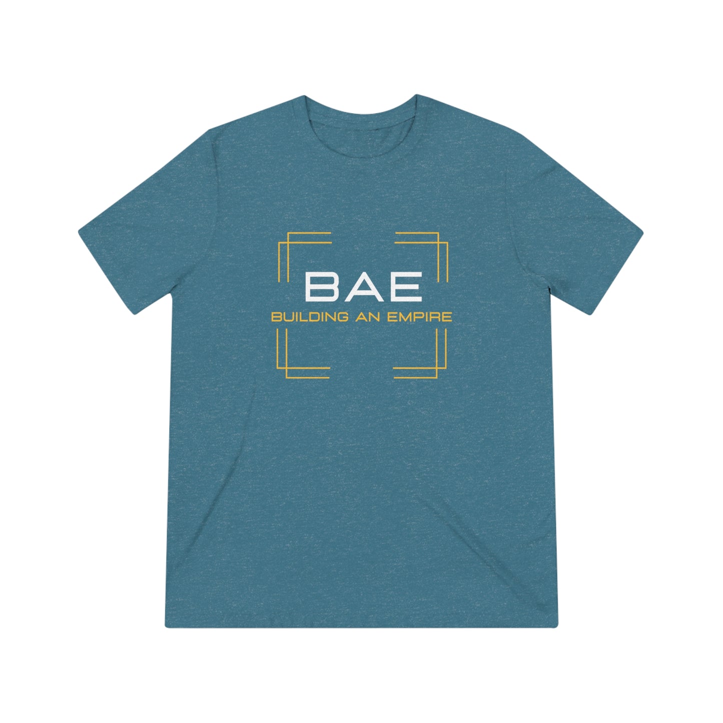 BAE Building An Empire SoftStyle Triblend Tee - WHT Print