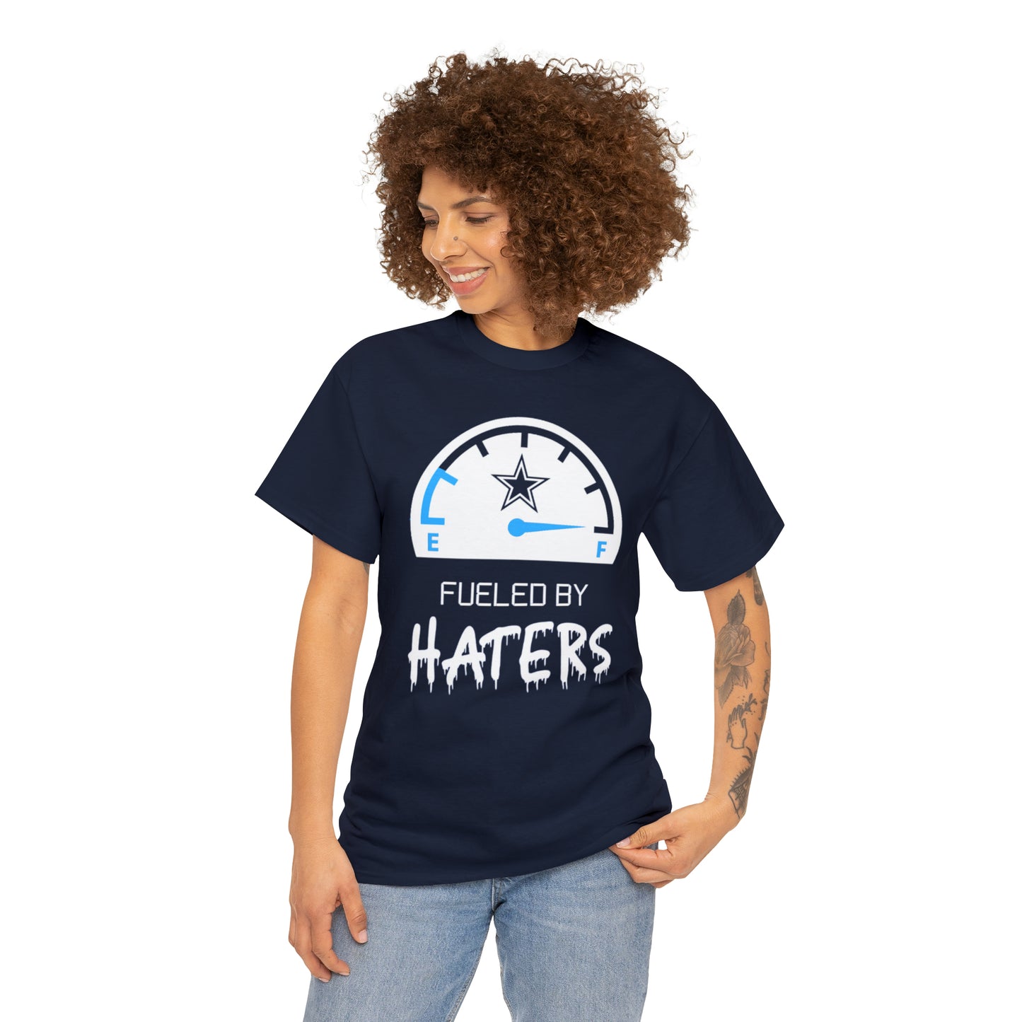 Fueled By Haters 2 - Cowboys Fan - Unisex Heavy Cotton Tee