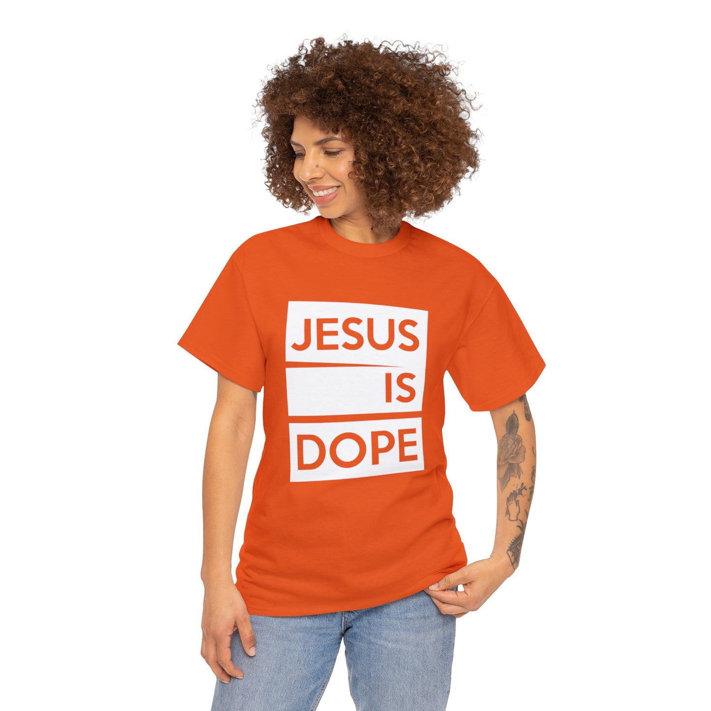 Jesus is Dope Unisex Heavy Cotton T-shirt