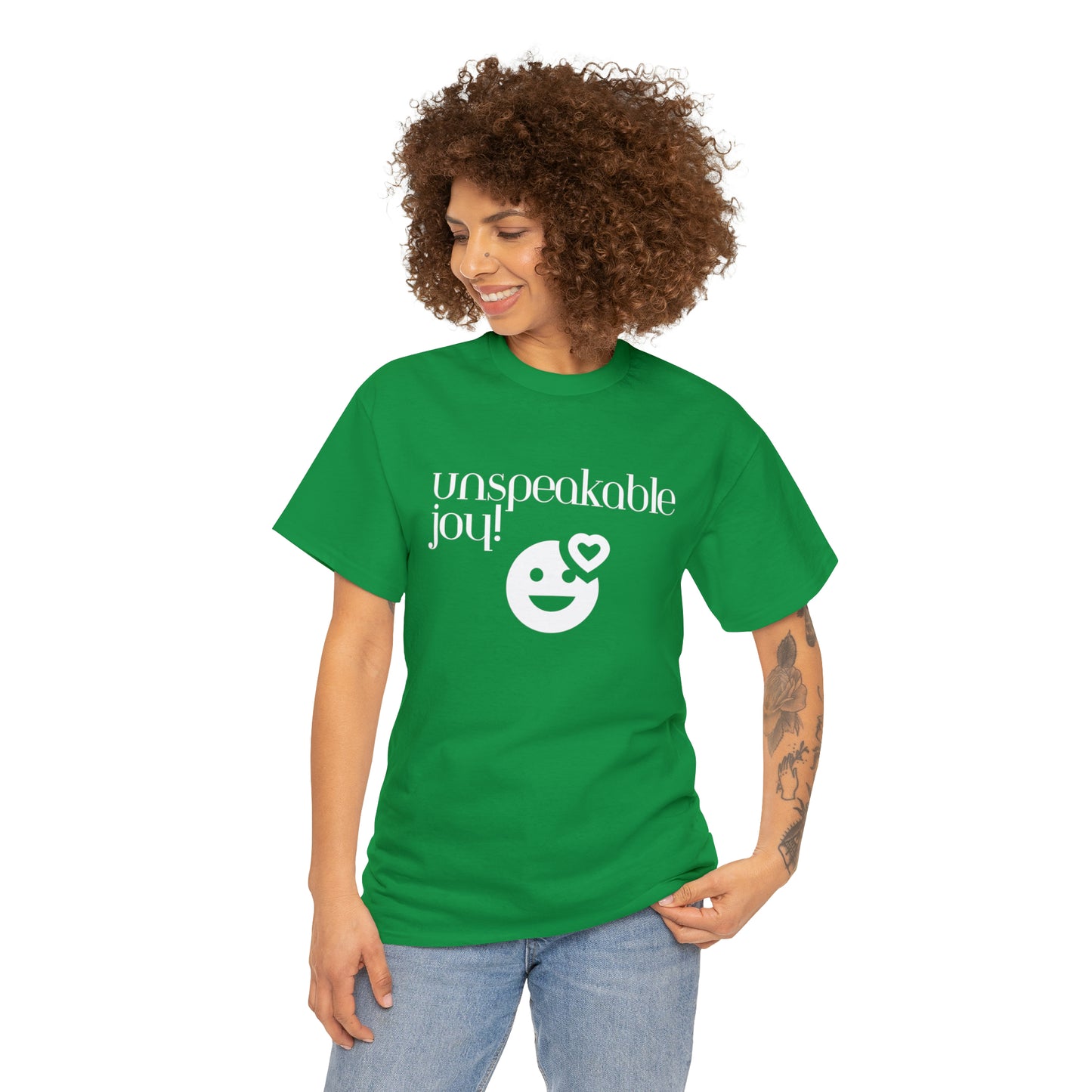 Unspeakable Joy Unisex Heavy Cotton Tee