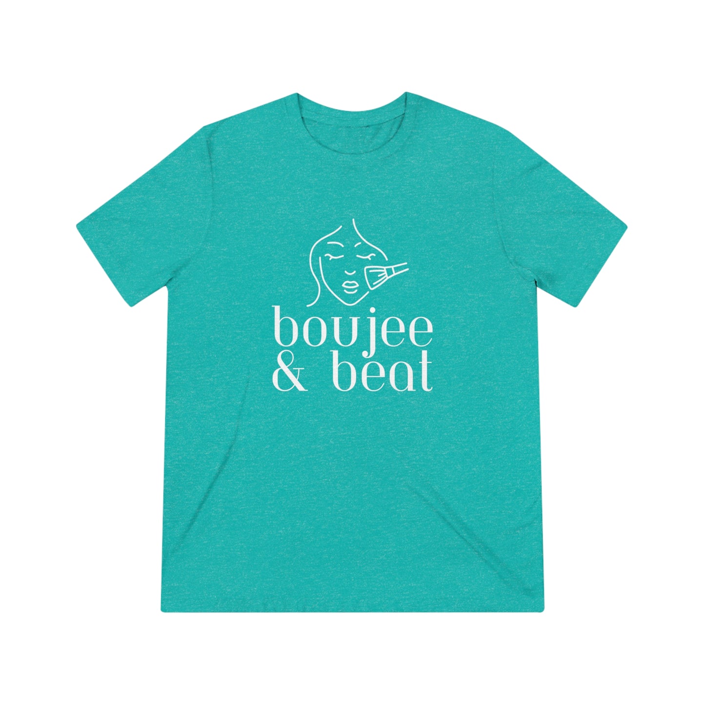 Boujee & Beat Make-up SoftStyle Triblend Tee
