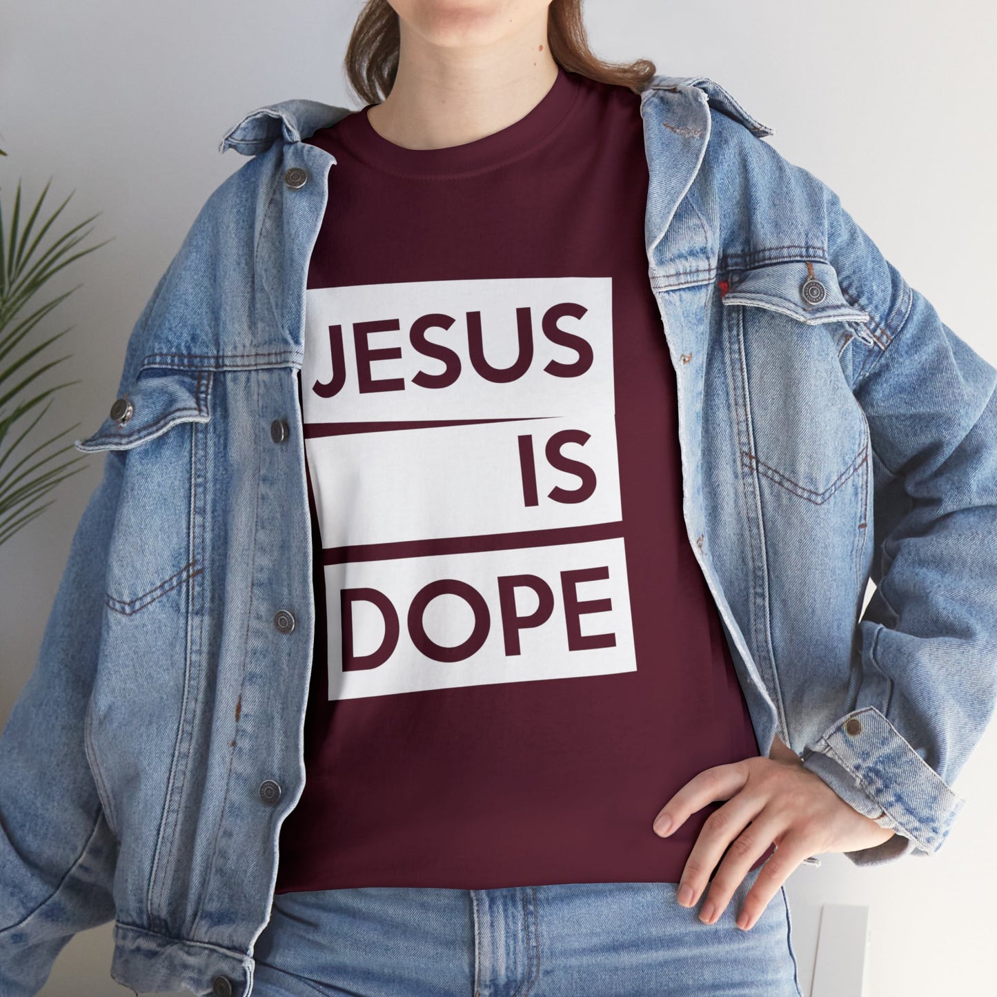 Jesus is Dope Unisex Heavy Cotton T-shirt
