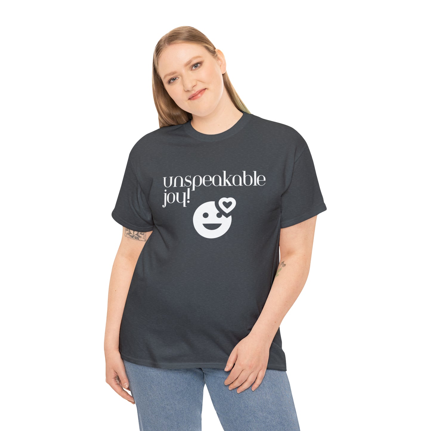 Unspeakable Joy Unisex Heavy Cotton Tee