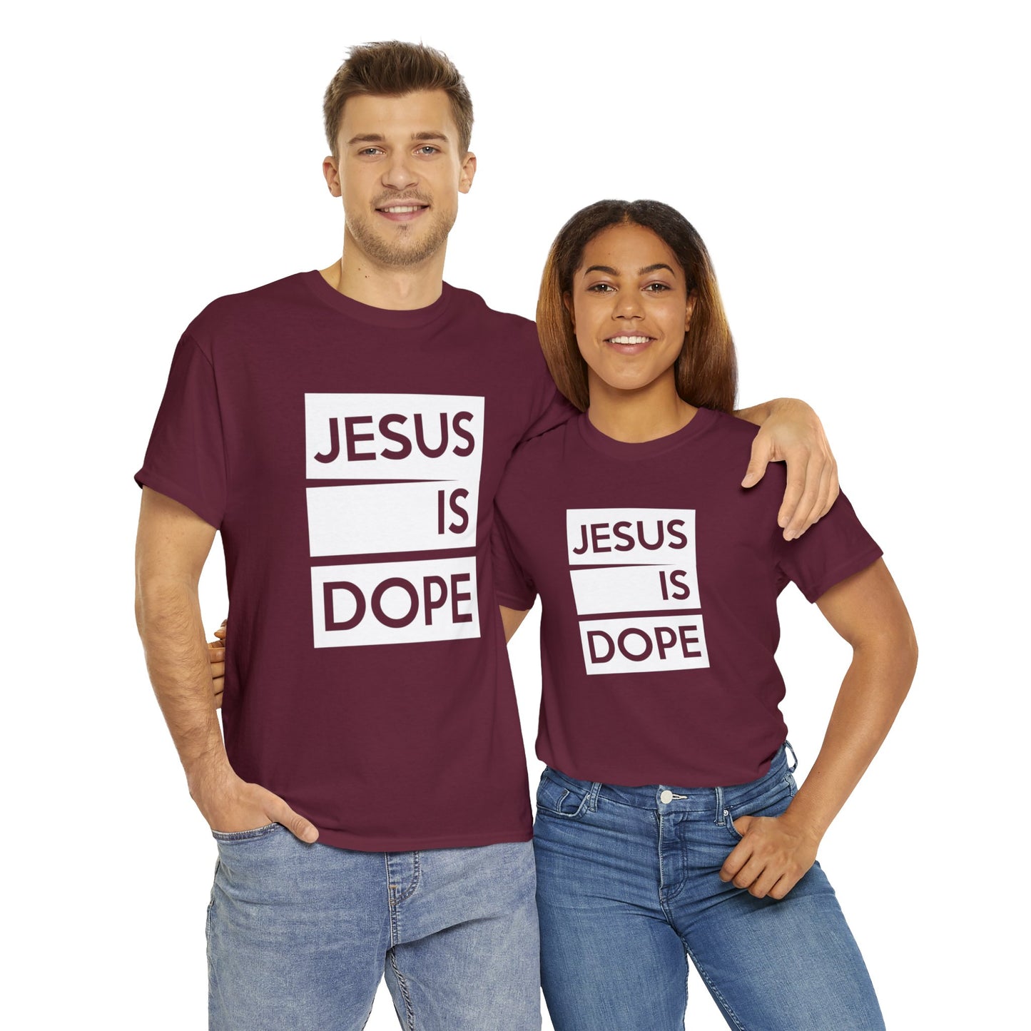 Jesus is Dope Unisex Heavy Cotton T-shirt