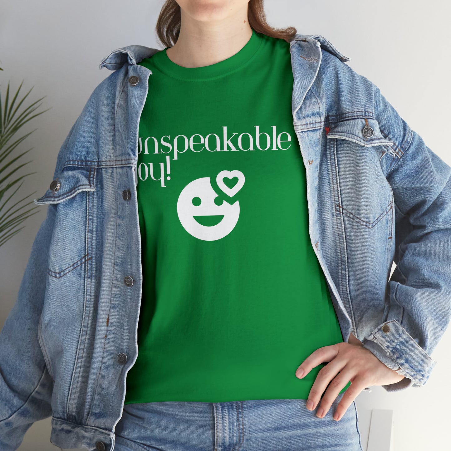 Unspeakable Joy Unisex Heavy Cotton Tee